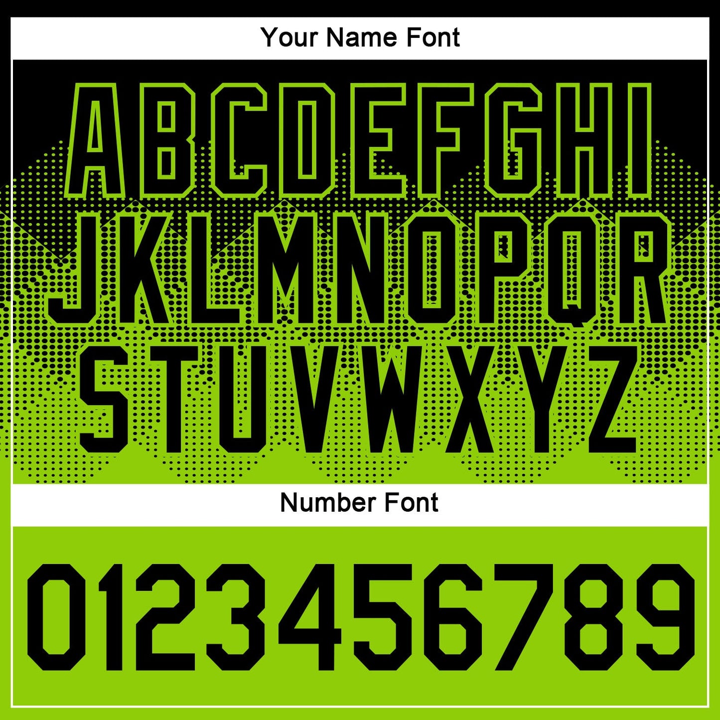 Custom Black Neon Green 3D Pattern Design Gradient Square Shapes Performance T-Shirt view 4