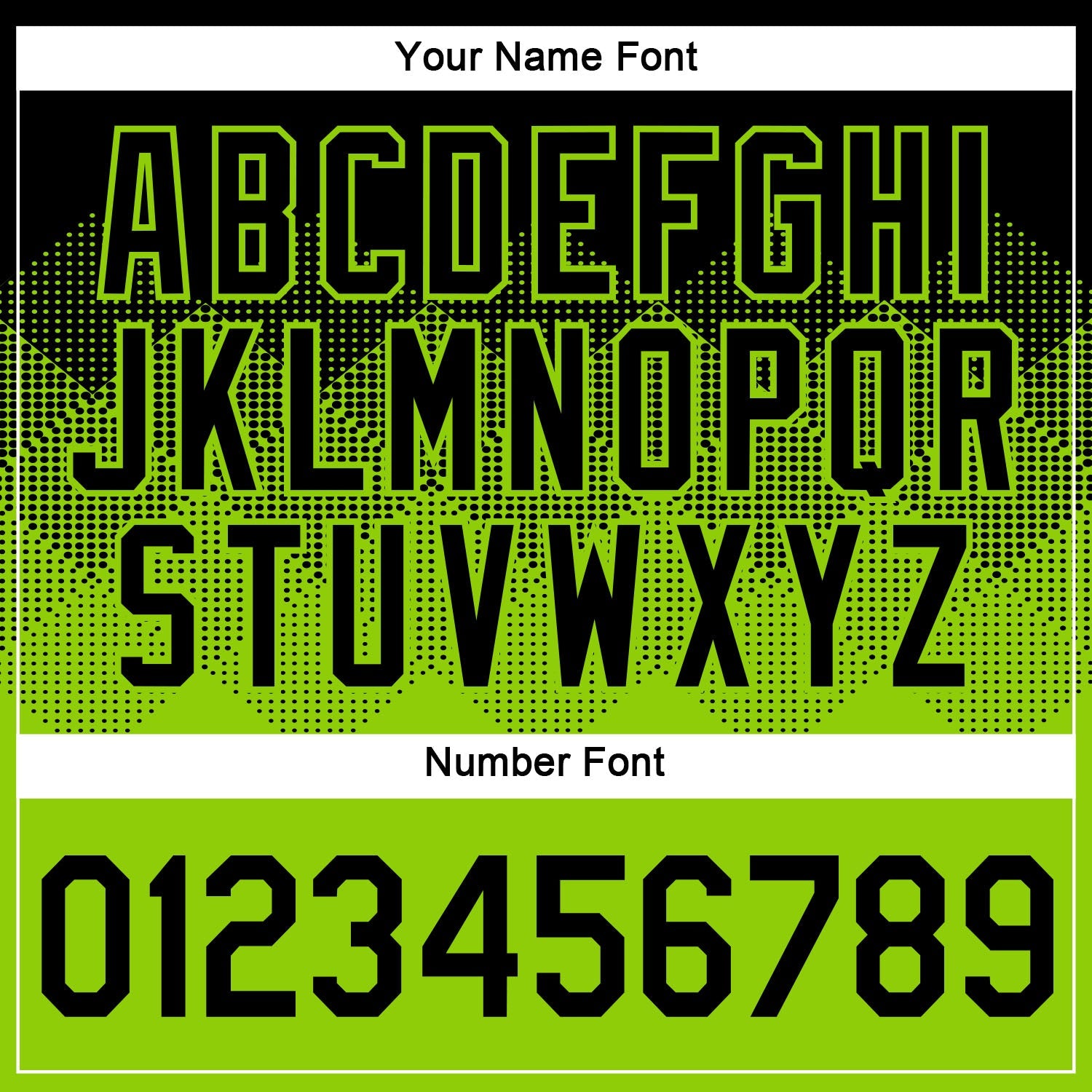 Custom Black Neon Green 3D Pattern Design Gradient Square Shapes Performance T-Shirt view 4