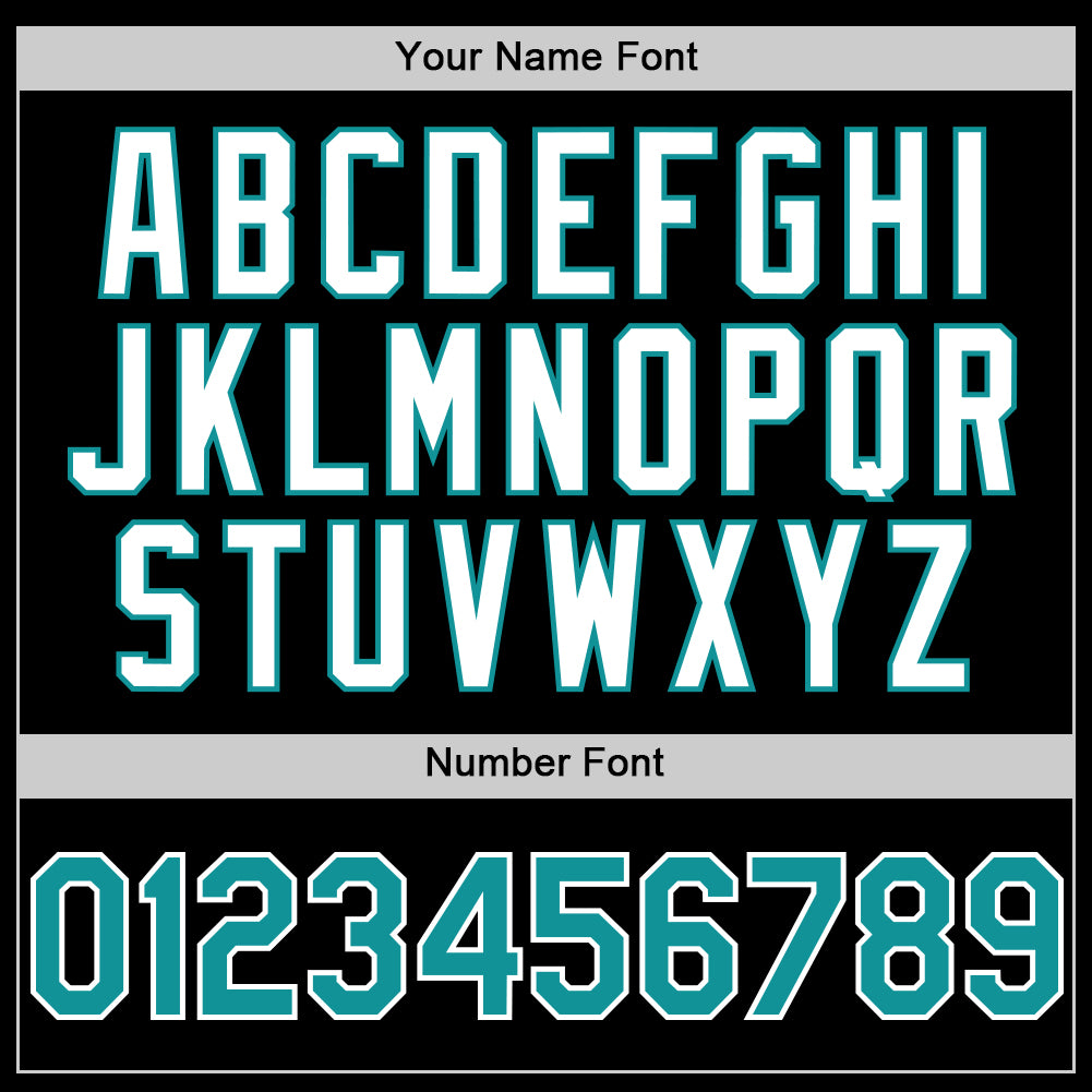 Custom Black Teal-White 3D Pattern Design Gradient Style Twinkle Star Authentic Baseball Jersey view 5