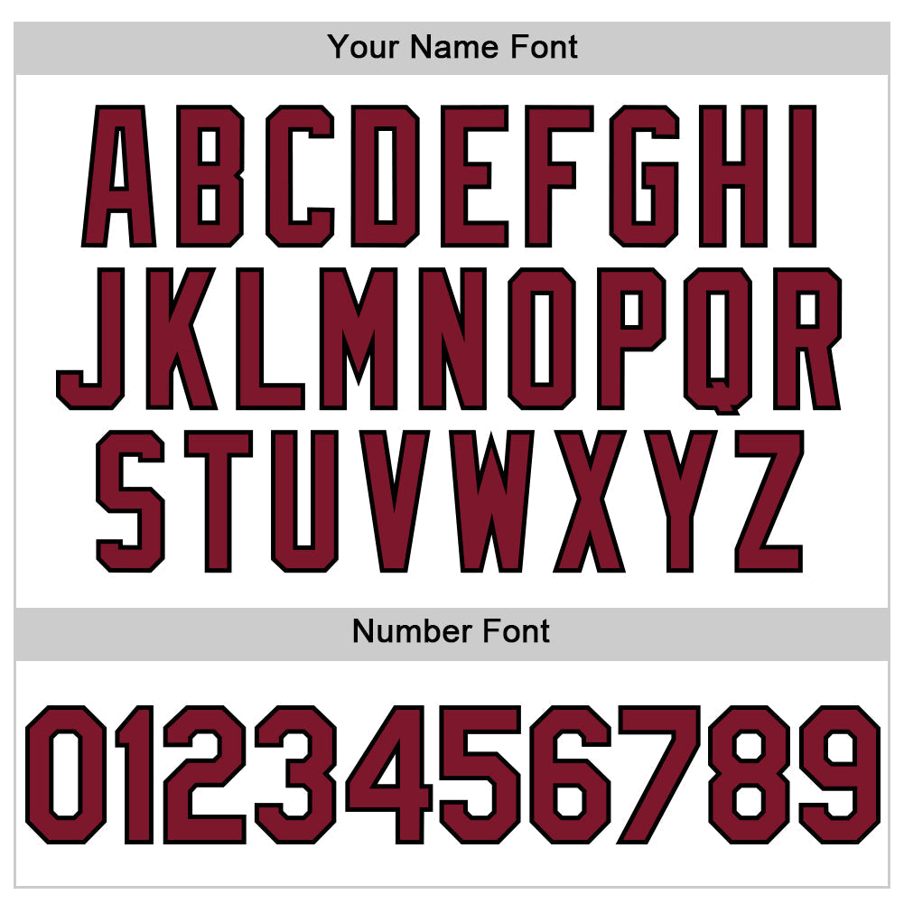 Custom White Crimson-Black 3D Pattern Design Gradient Style Twinkle Star Authentic Baseball Jersey view 5