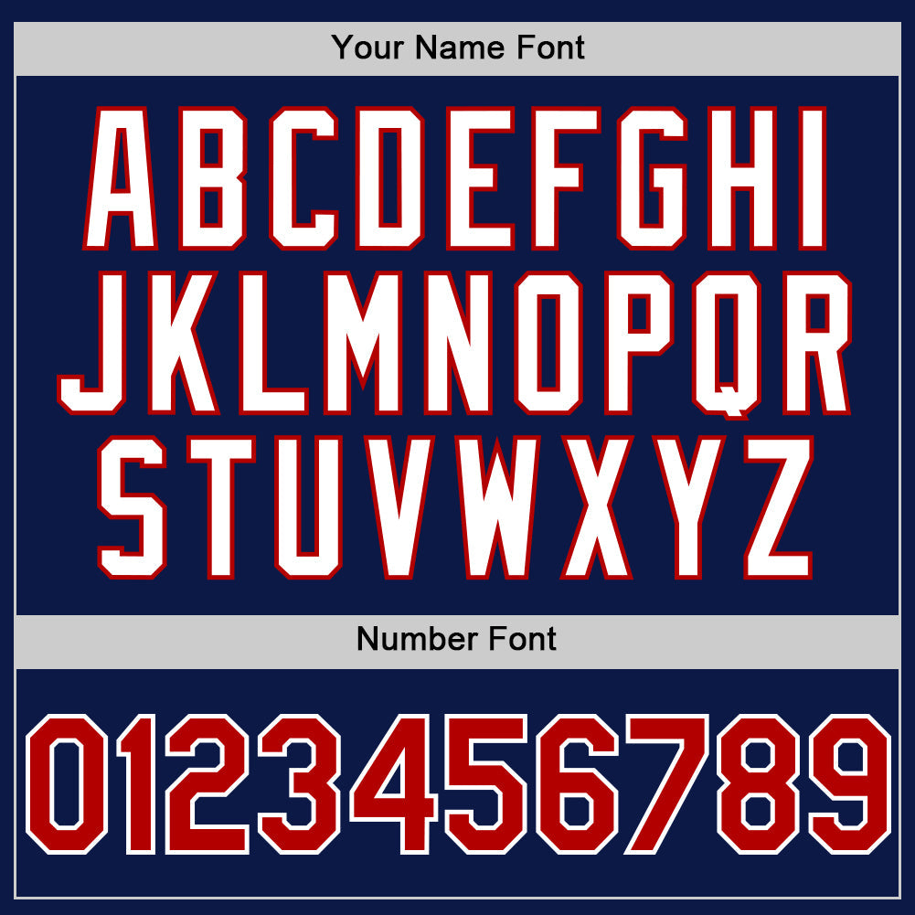 Custom Royal Red-White 3D Pattern Design Gradient Style Twinkle Star Authentic Baseball Jersey view 5
