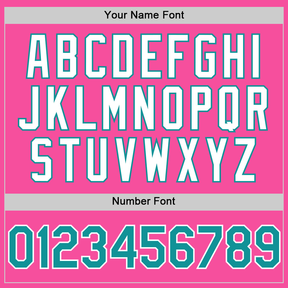 Custom Pink Teal-White 3D Pattern Design Gradient Style Twinkle Star Authentic Baseball Jersey view 5