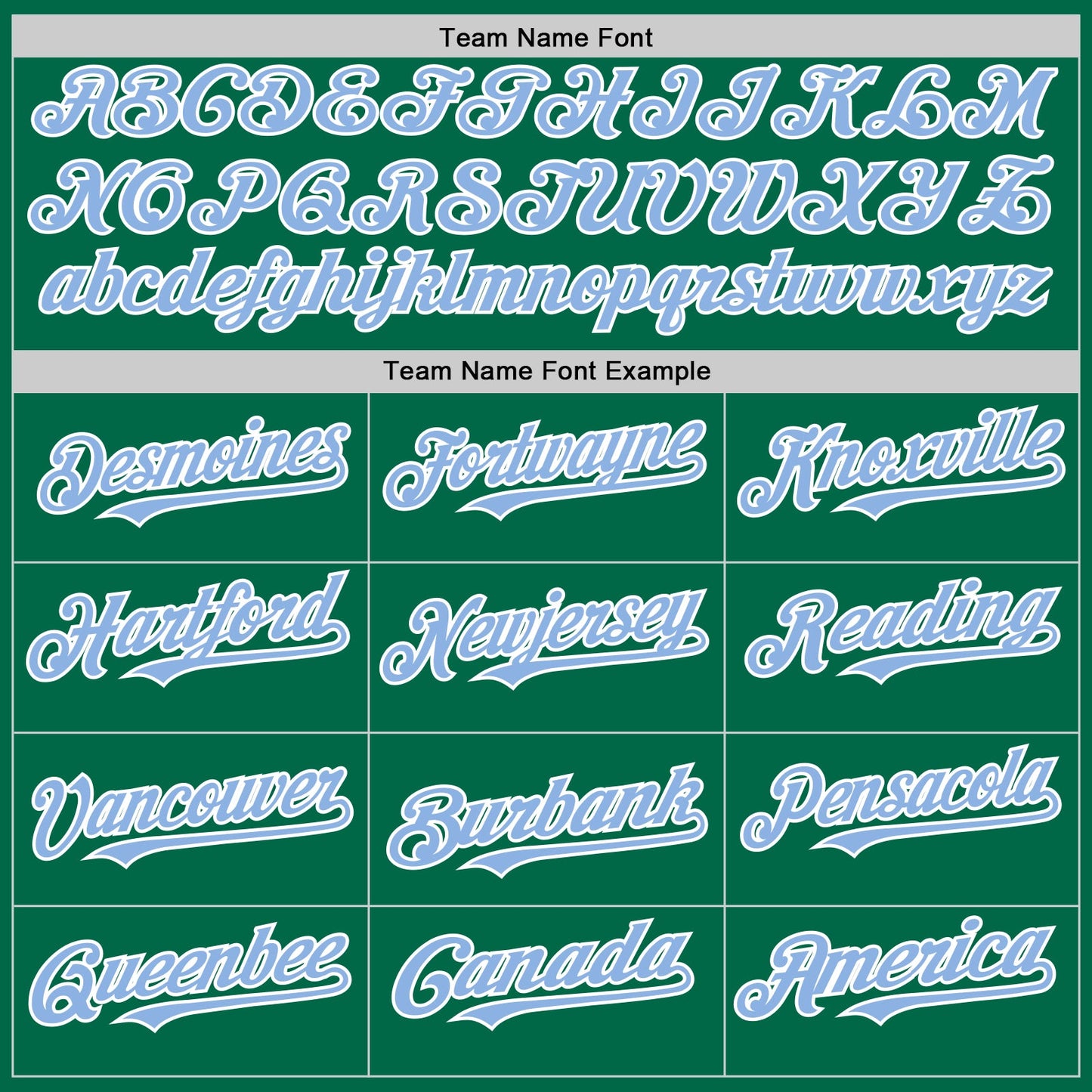 Custom Kelly Green Light Blue-White 3D Pattern Design Gradient Style Twinkle Star Authentic Baseball Jersey view 4
