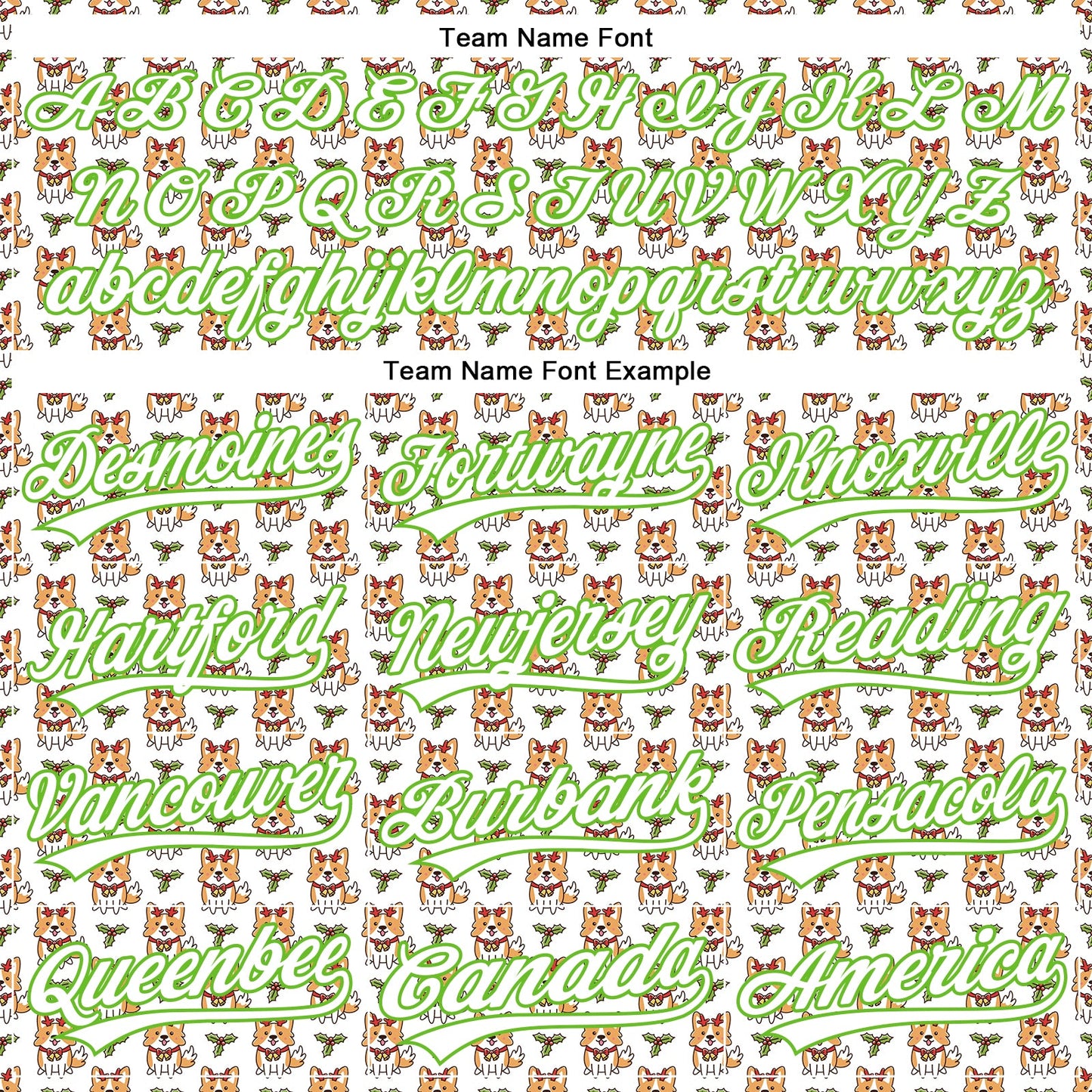 Custom White Aurora Green 3D Pattern Design Animal Dog Authentic Baseball Jersey view 4