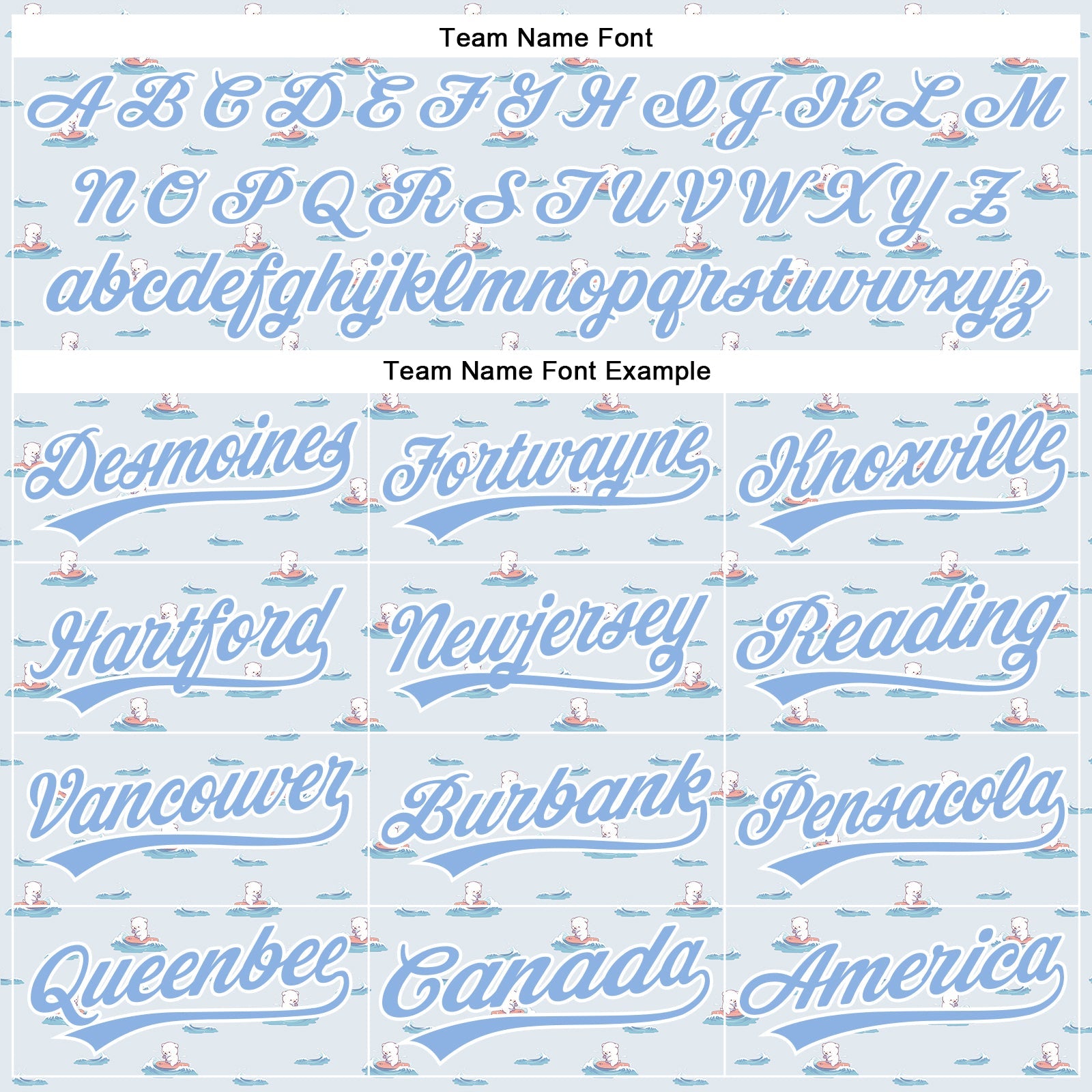 Custom Gray Light Blue-White 3D Pattern Design Animal Dog Surfing Authentic Baseball Jersey view 4