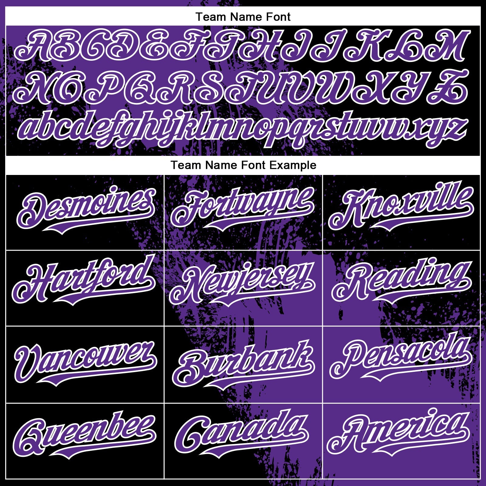 Custom Purple Black-White 3D Pattern Design Abstract Brush Stroke Authentic Baseball Jersey view 4