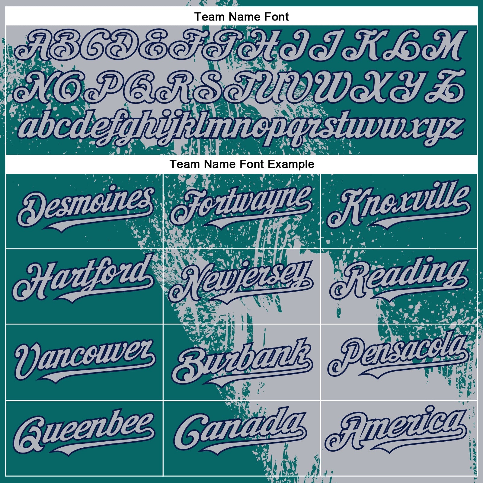 Custom Gray Teal-Navy 3D Pattern Design Abstract Brush Stroke Authentic Baseball Jersey view 4