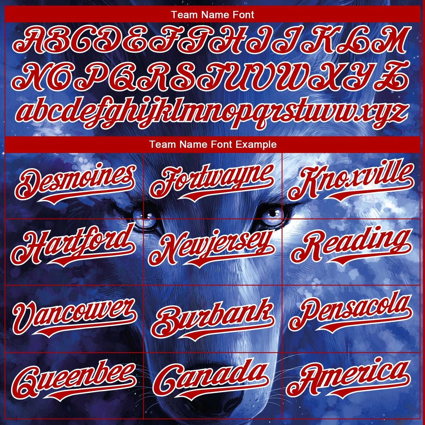 Custom Black Red-White 3D Pattern Design Animal Wolf Authentic Baseball Jersey view 4
