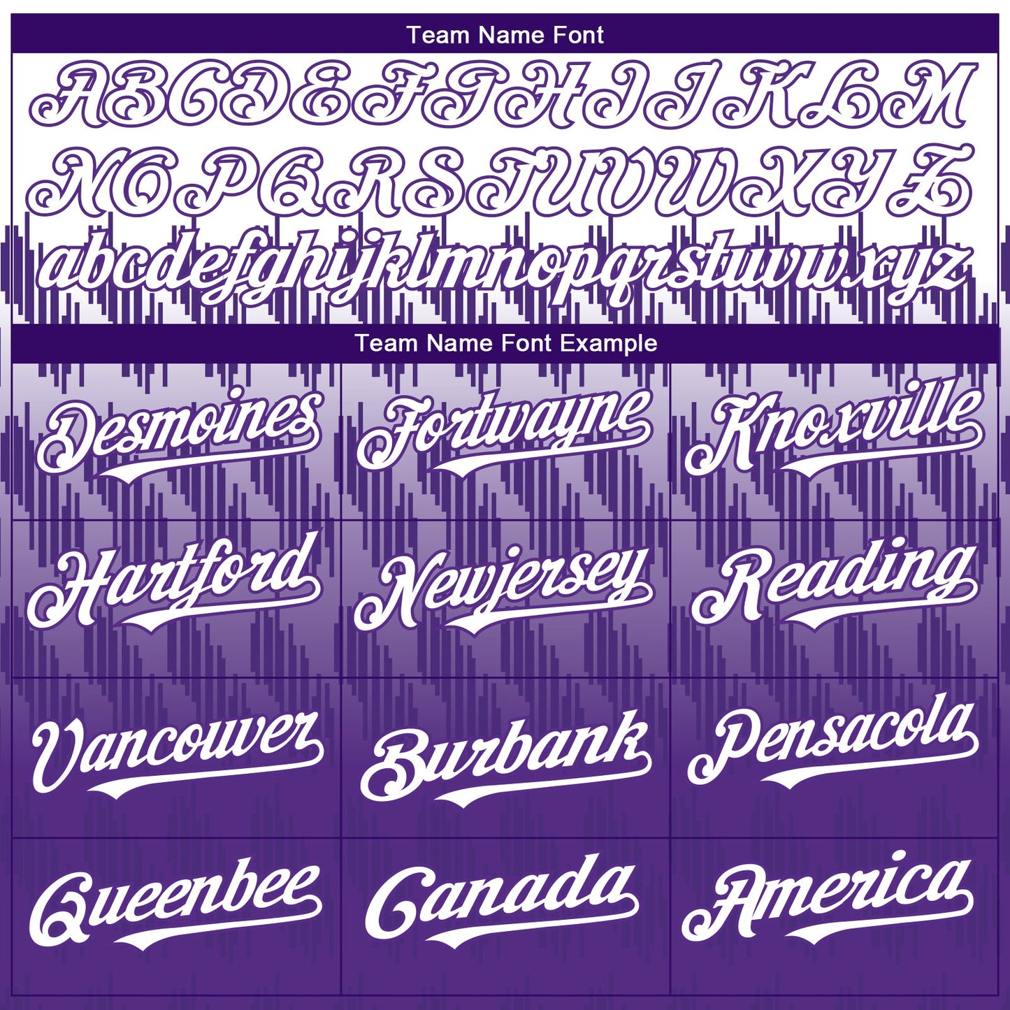 Custom White Purple 3D Pattern Design Lines Authentic Baseball Jersey view 4
