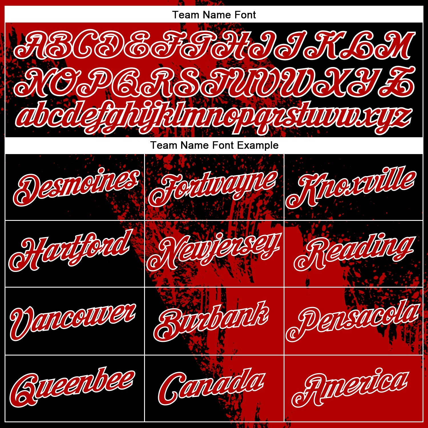 Custom Red Black-White 3D Pattern Design Abstract Brush Stroke Performance T-Shirt view 4