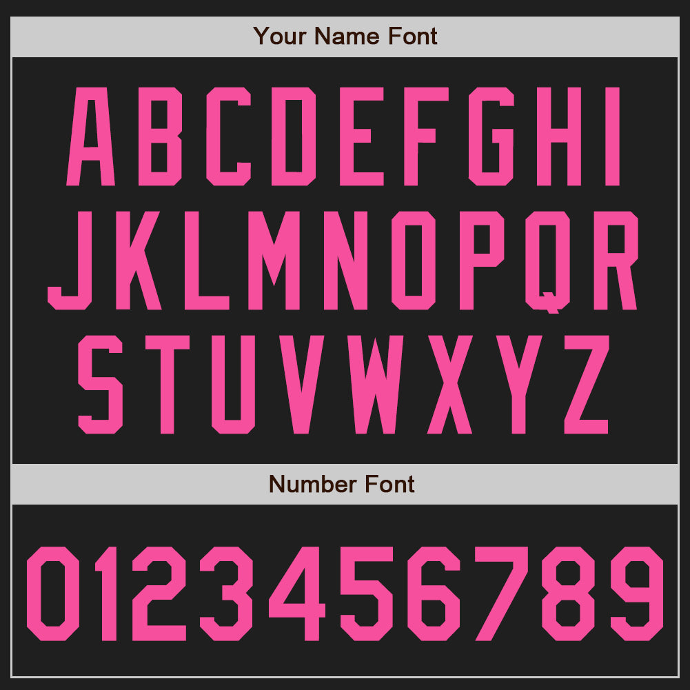 Custom Black Pink-Aqua 3D Pattern Design Abstract Network Authentic Baseball Jersey view 5