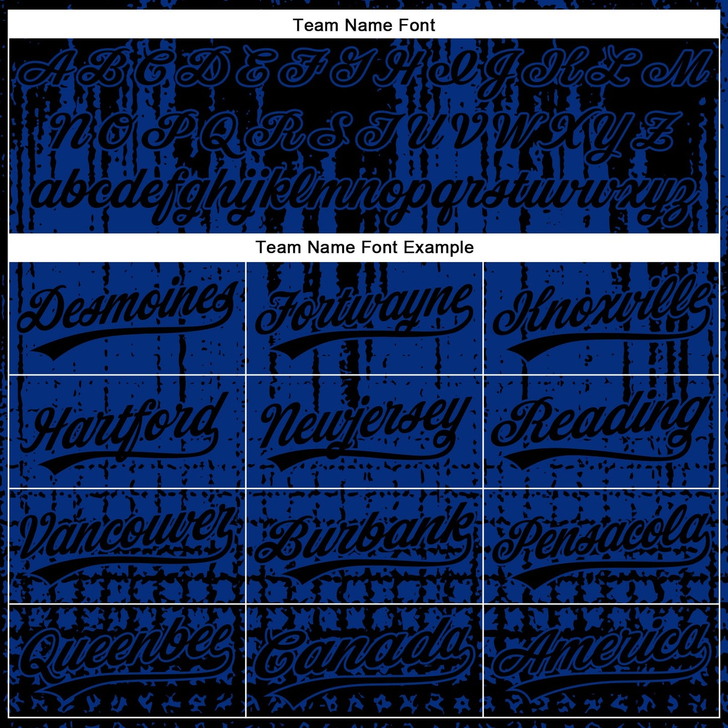 Custom Royal Black 3D Pattern Design Abstract Shape Authentic Baseball Jersey view 4