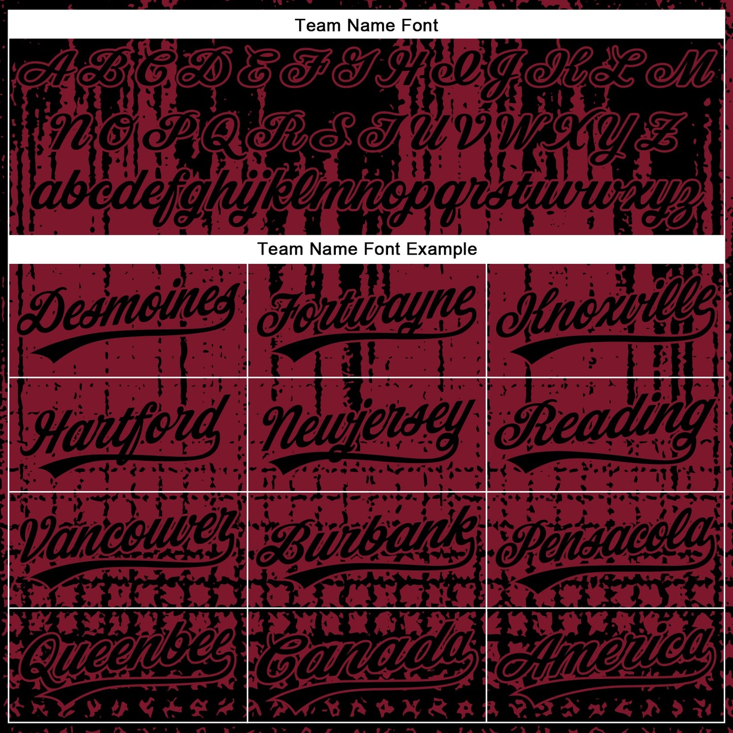Custom Crimson Black 3D Pattern Design Abstract Shape Authentic Baseball Jersey view 4