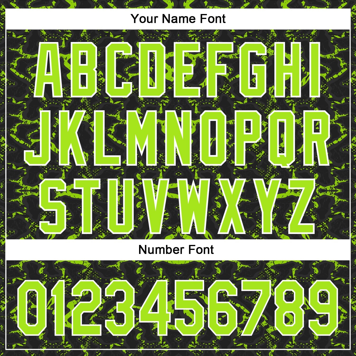 Custom Black Neon Green-White 3D Pattern Design Abstract Tiger And Zebra Authentic Baseball Jersey view 5