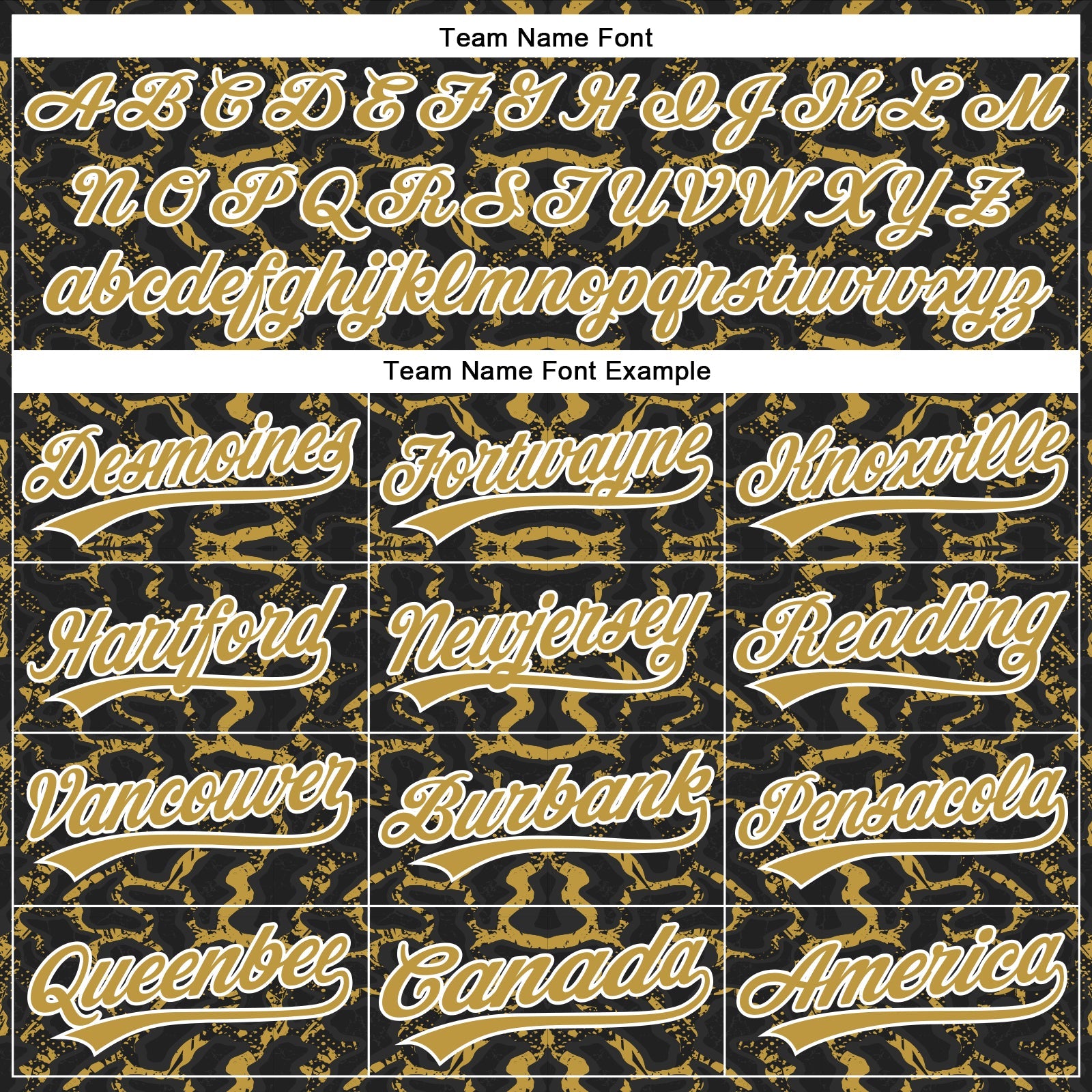 Custom Black Old Gold-White 3D Pattern Design Abstract Tiger And Zebra Authentic Baseball Jersey view 4