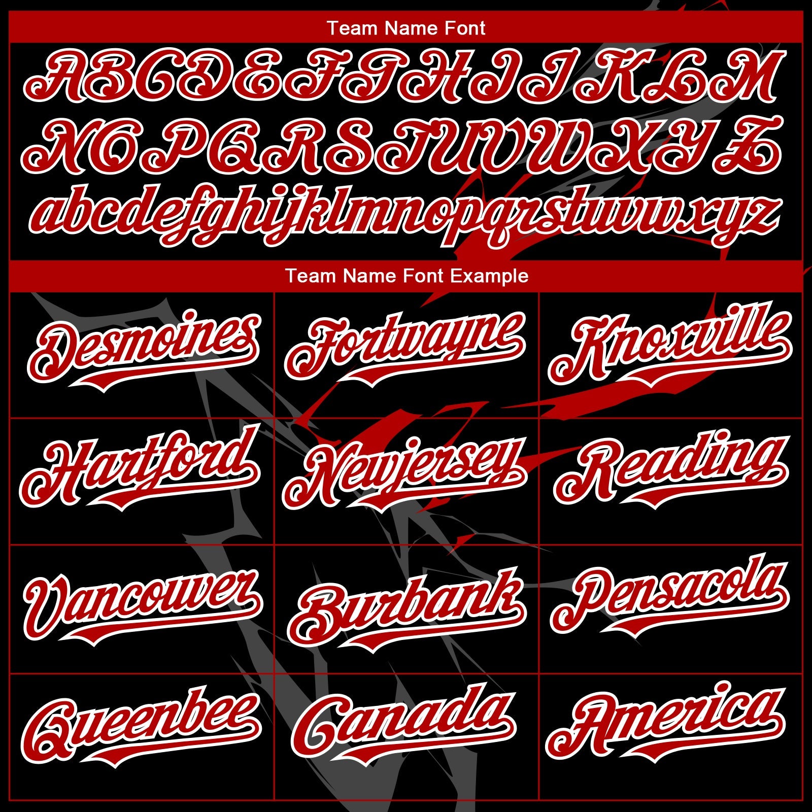 Custom Black Red-White 3D Pattern Design Lightning Authentic Baseball Jersey view 4