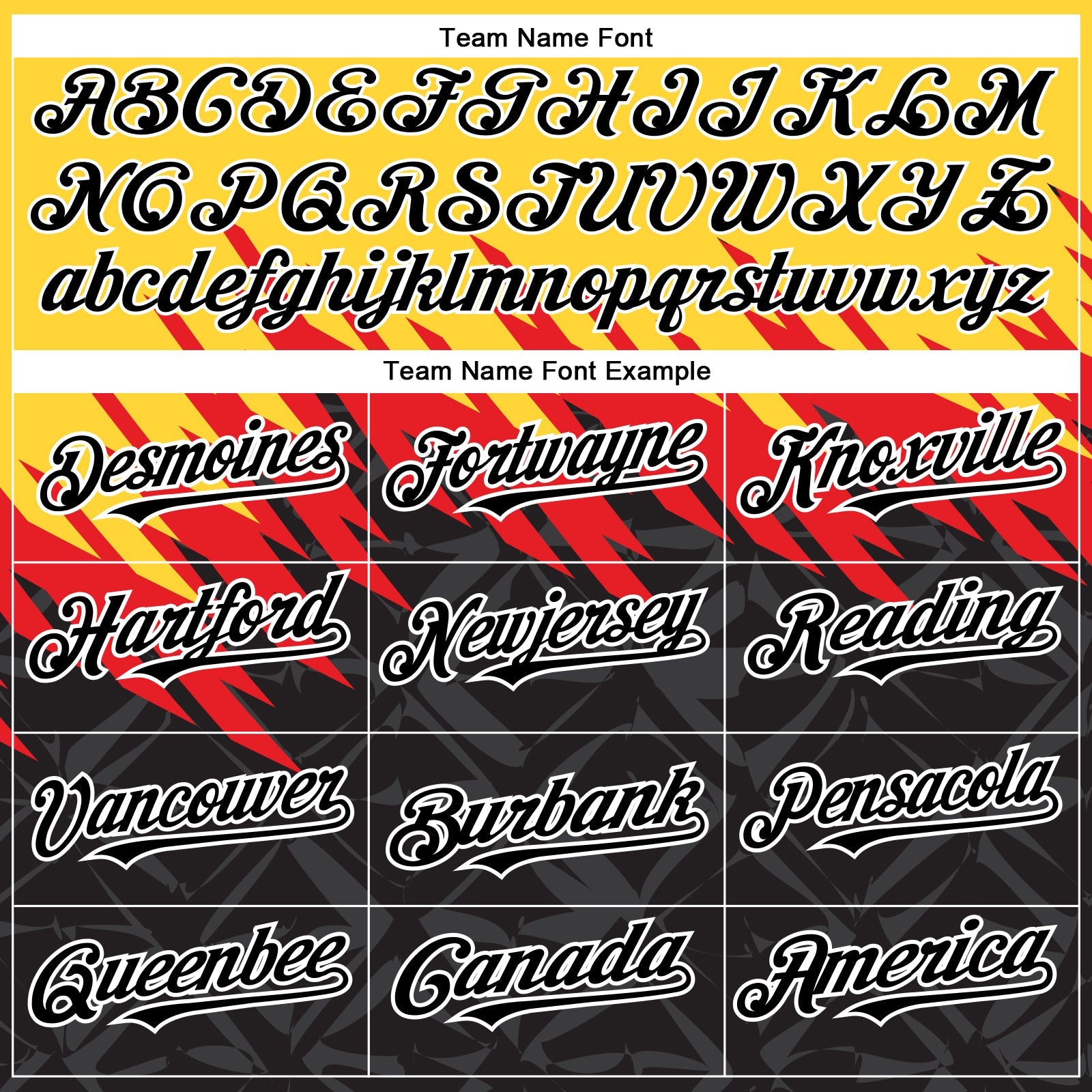 Custom Yellow Black-White 3D Pattern Design Abstract Shape Authentic Baseball Jersey view 4