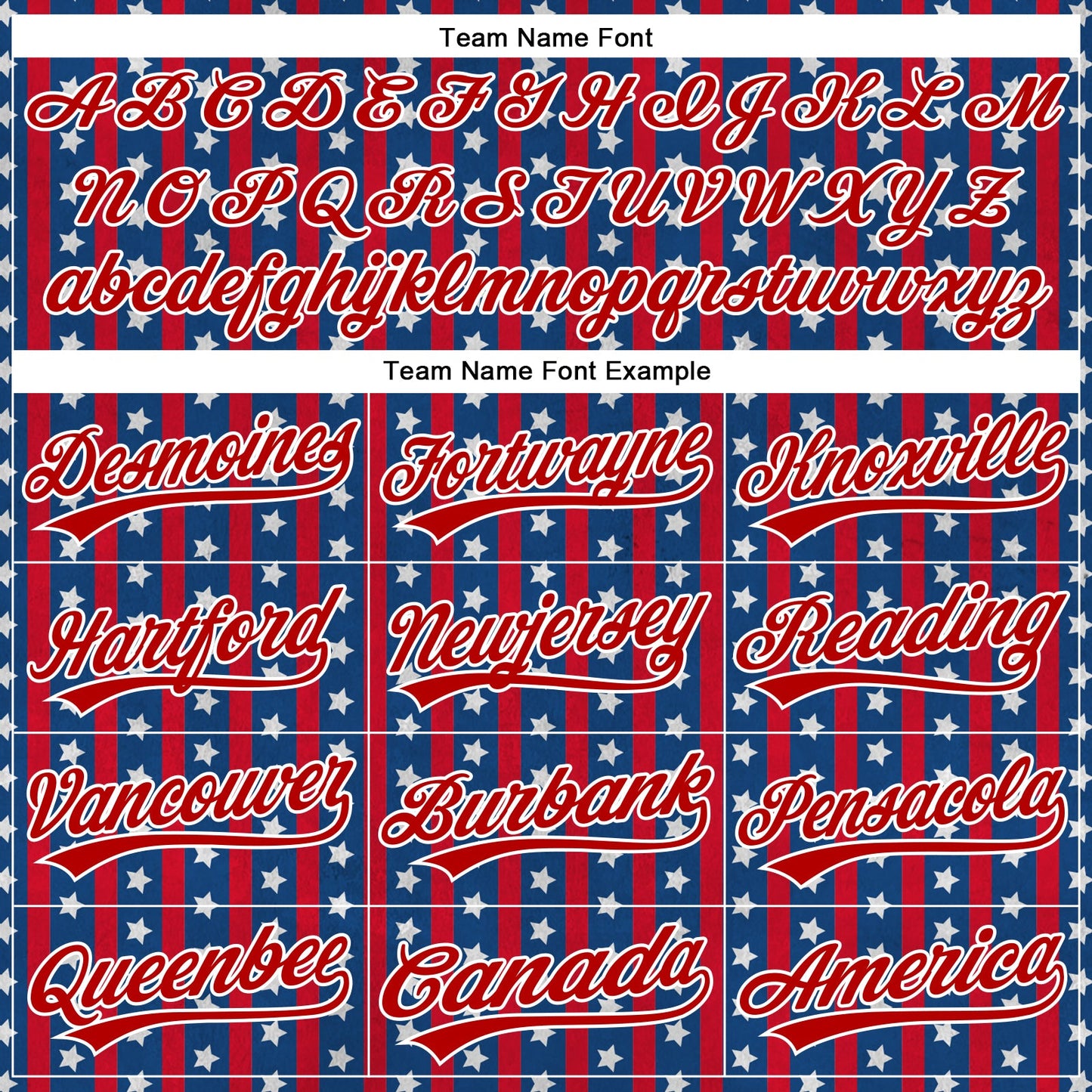 Custom Royal Red-White 3D American Flag Stars Authentic Baseball Jersey view 4