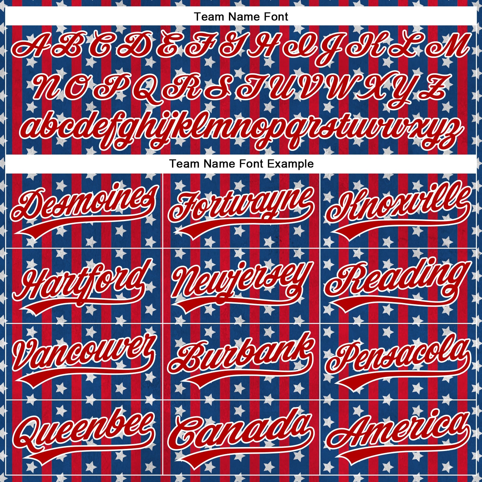 Custom Royal Red-White 3D American Flag Stars Authentic Baseball Jersey view 4