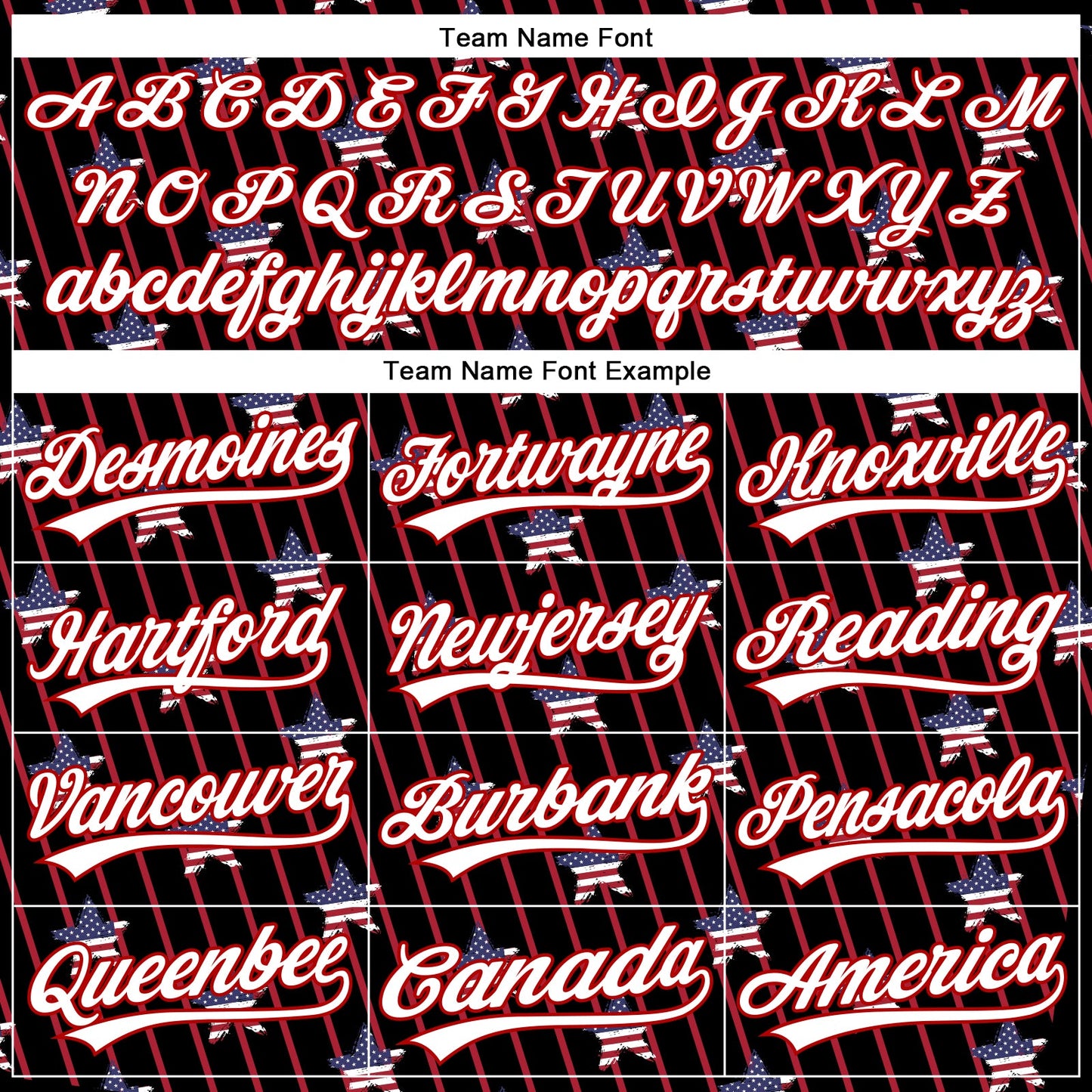 Custom Black White-Red 3D American Spirit American Flag And Stars Authentic Baseball Jersey view 4