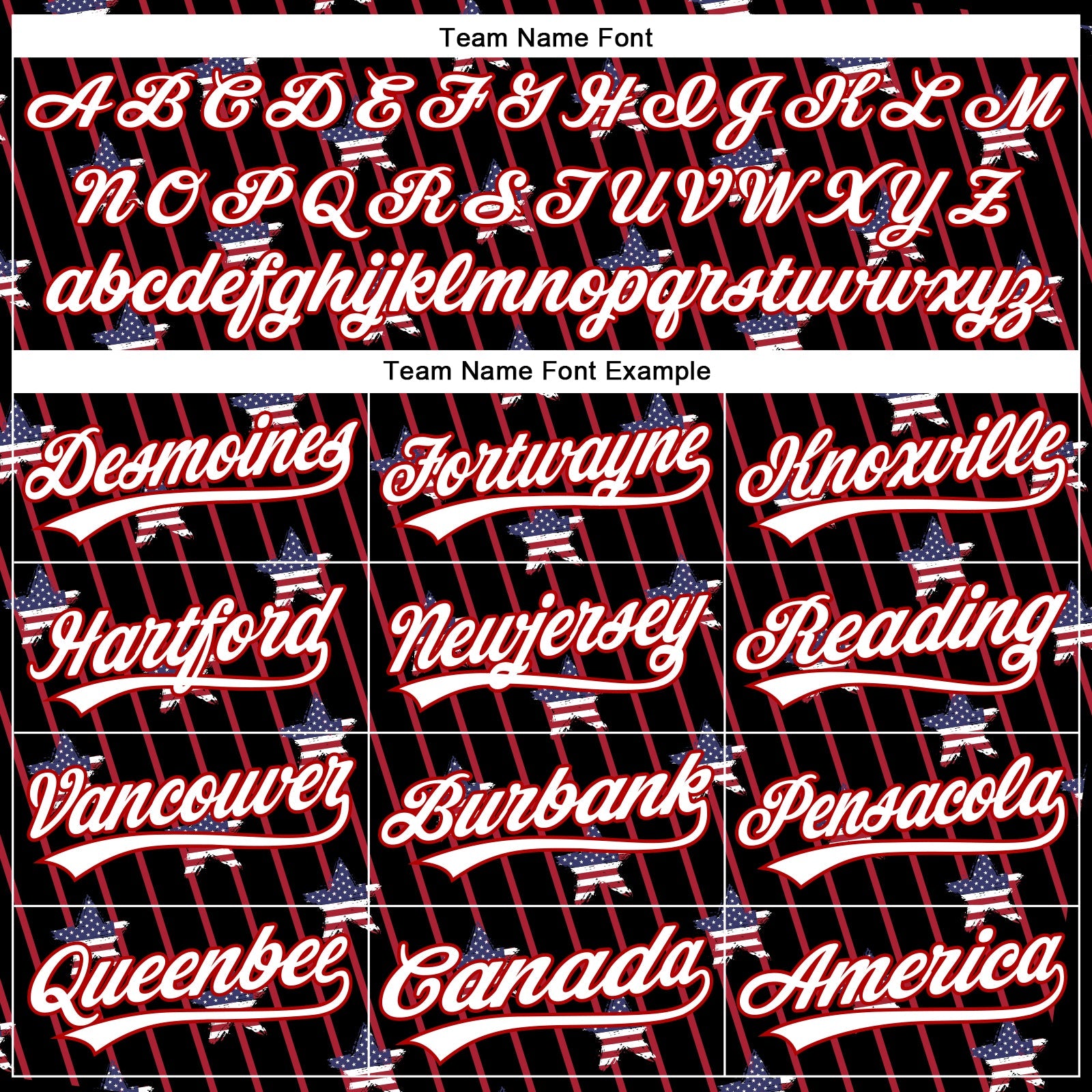 Custom Black White-Red 3D American Spirit American Flag And Stars Authentic Baseball Jersey view 4