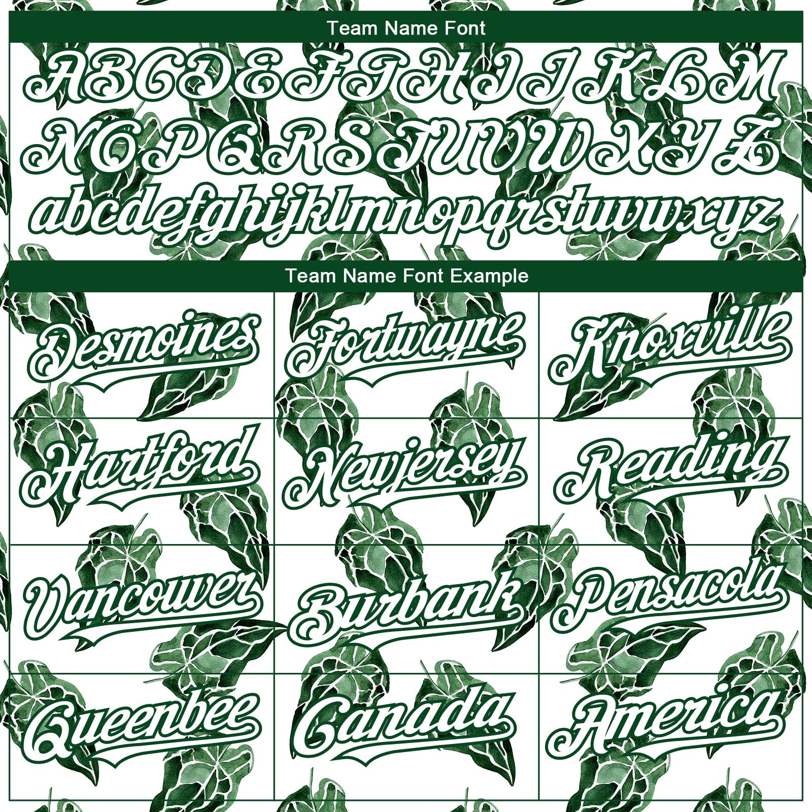 Custom White Kelly Green 3D Pattern Design Tropical Anthurium Crystal Authentic Baseball Jersey view 4