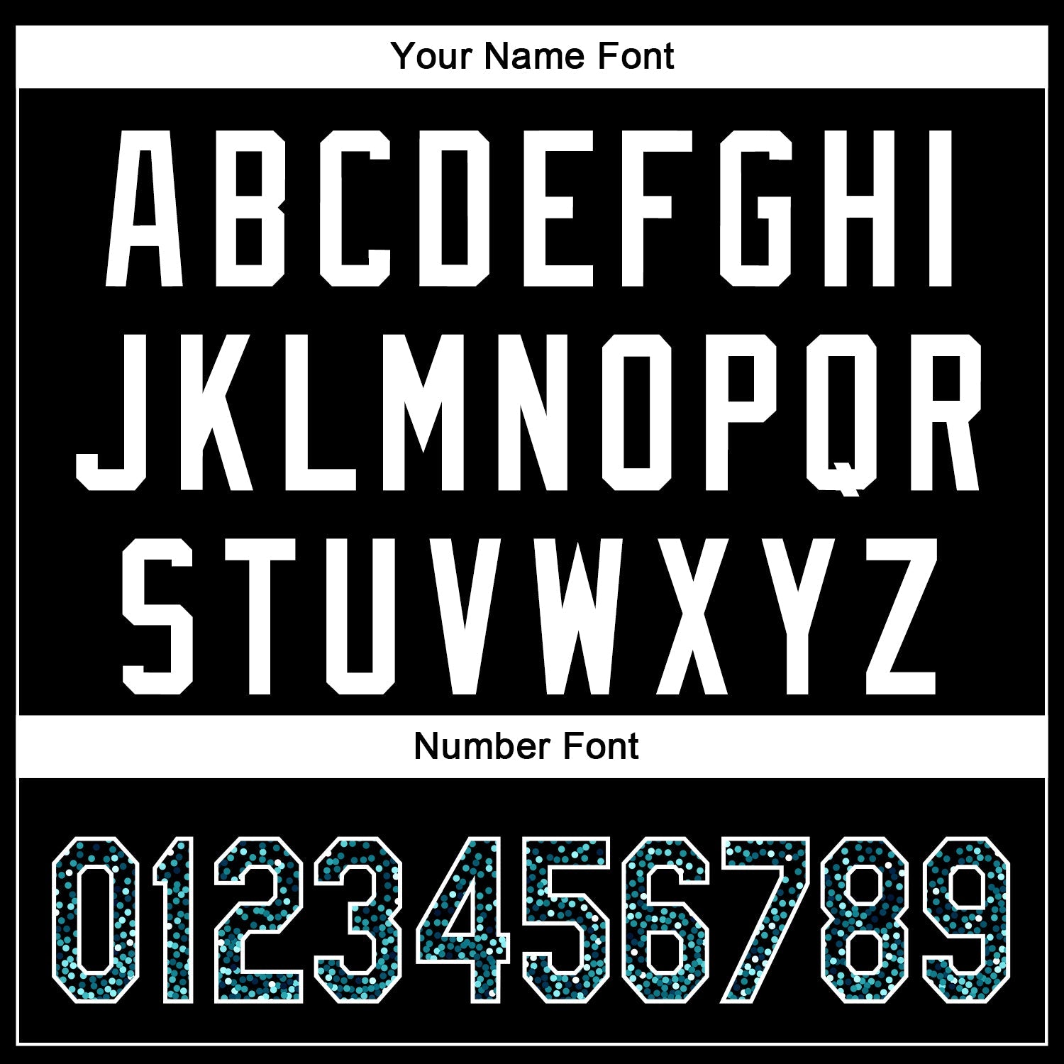 Custom Black Teal-White 3D Pattern Design Abstract Colorful Glittering Dot Authentic Baseball Jersey view 5