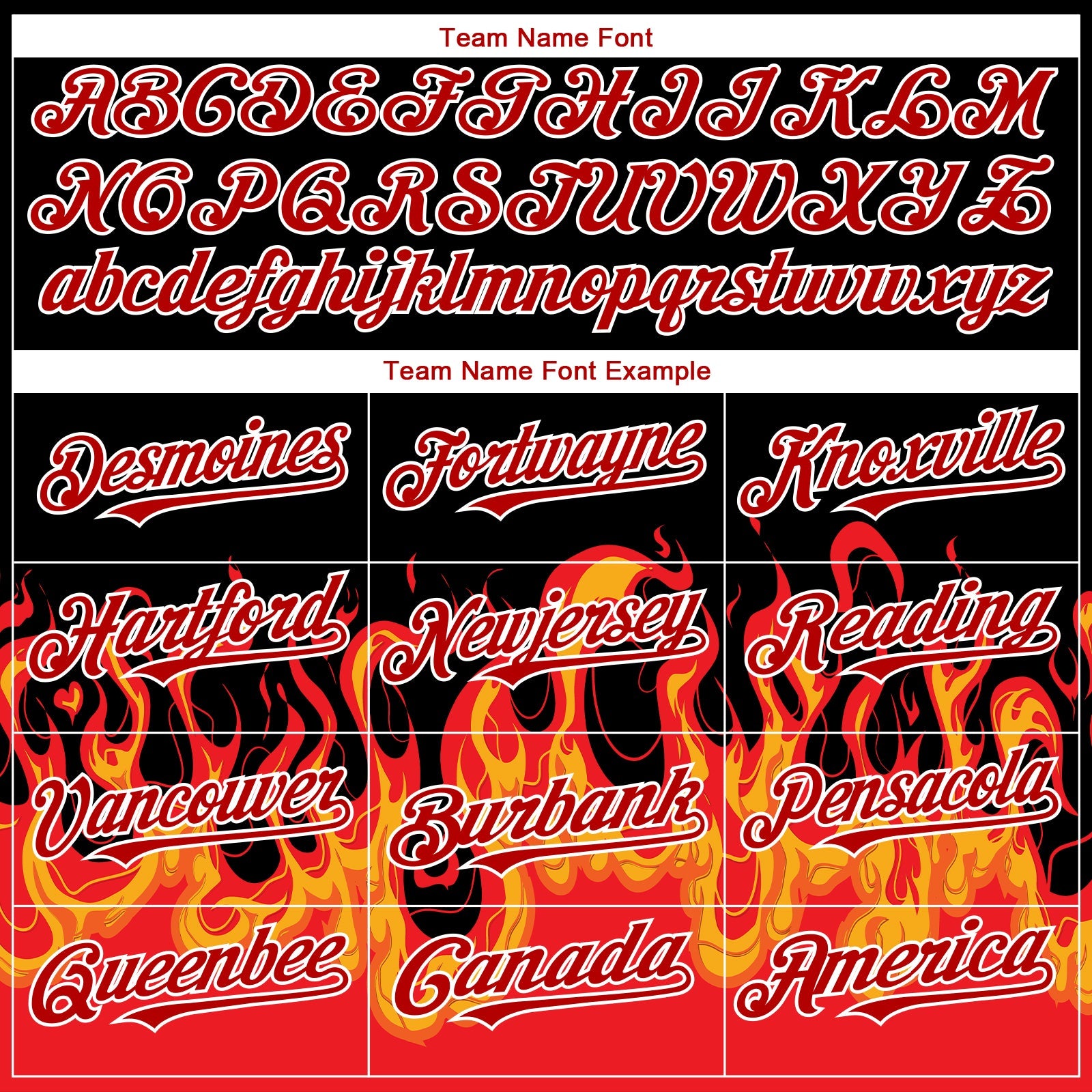 Custom Black Red-White 3D Pattern Design Flame Authentic Baseball Jersey view 4
