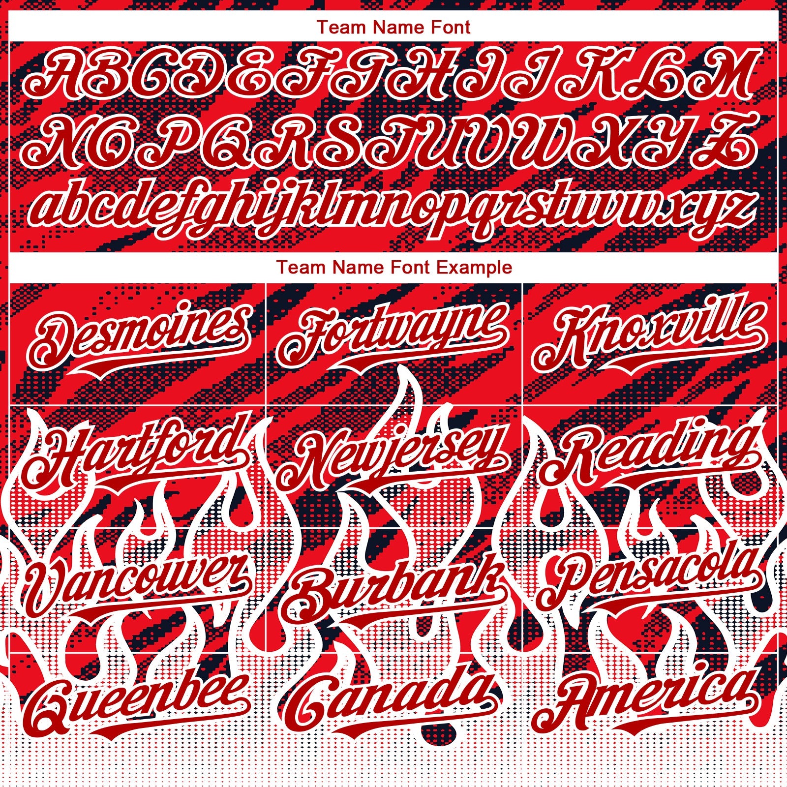 Custom Red Black-White 3D Pattern Design Flame Authentic Baseball Jersey view 4