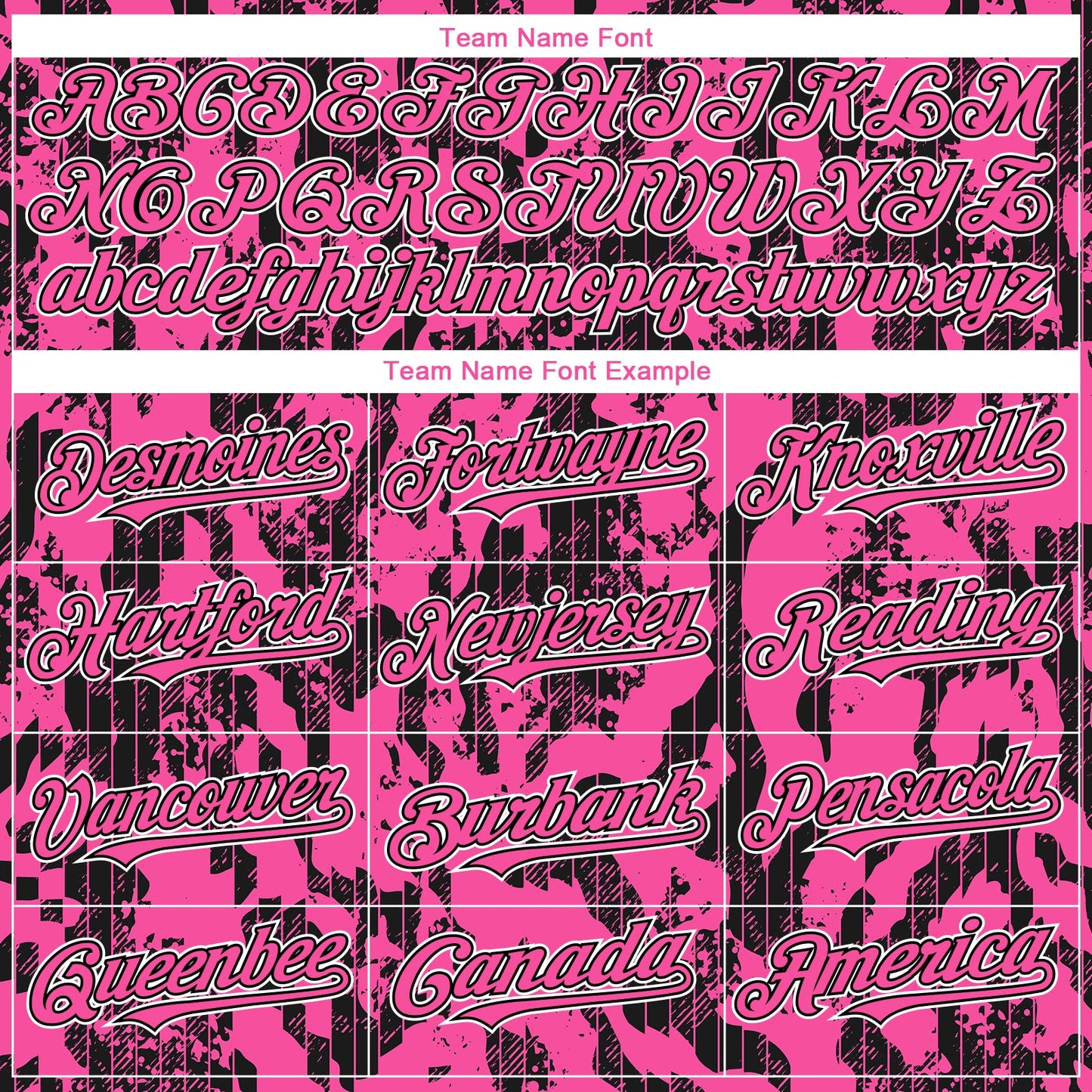 Custom Pink Black-White 3D Pattern Design Abstract Fluid Authentic Baseball Jersey view 4