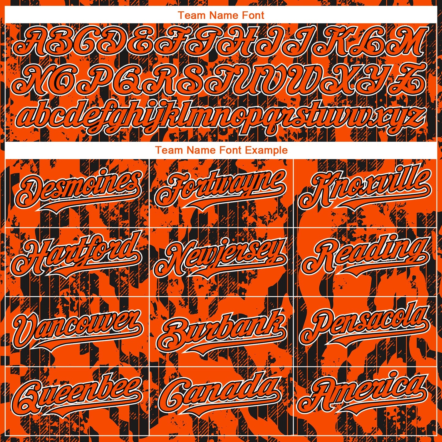 Custom Orange Black-White 3D Pattern Design Abstract Fluid Authentic Baseball Jersey view 4