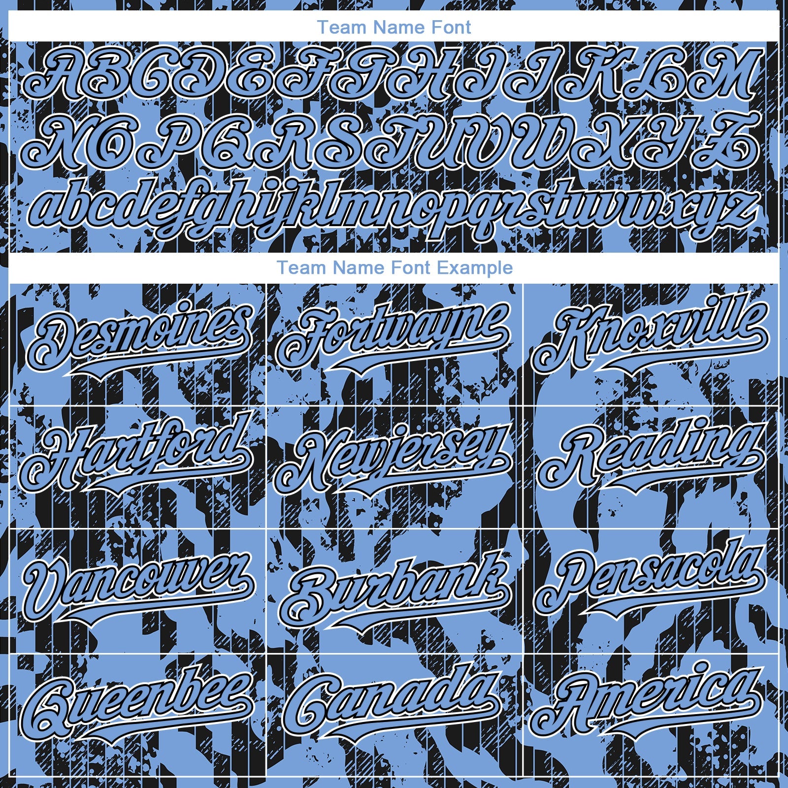 Custom Light Blue Black-White 3D Pattern Design Abstract Fluid Authentic Baseball Jersey view 4