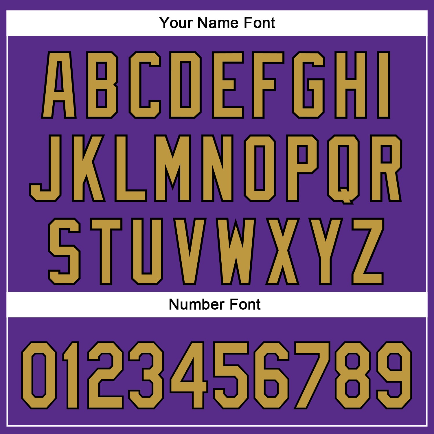 Custom Purple Old Gold-Black 3D Pattern Design Football Helmet Authentic Baseball Jersey view 5