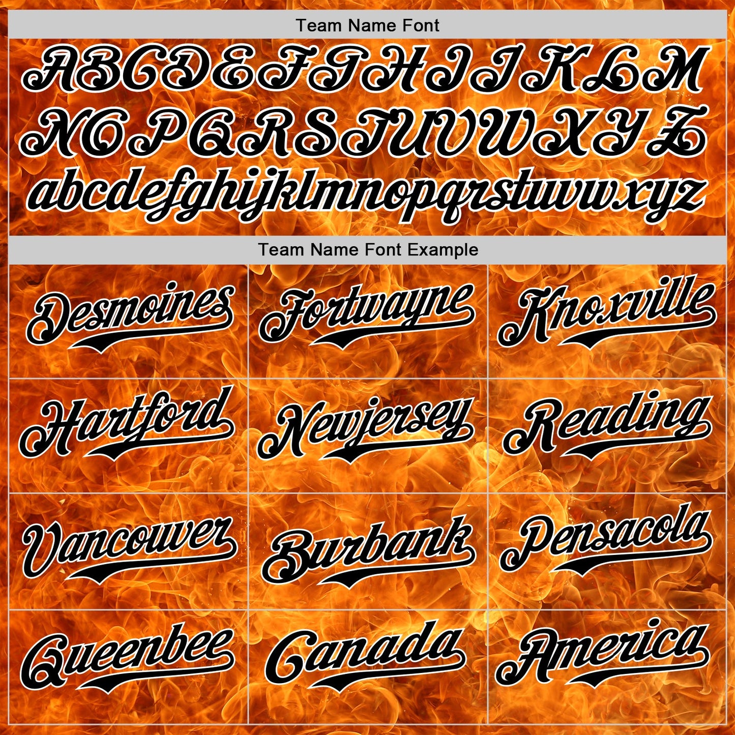 Custom Orange Black-White 3D Pattern Design Rave Flame Authentic Baseball Jersey view 4