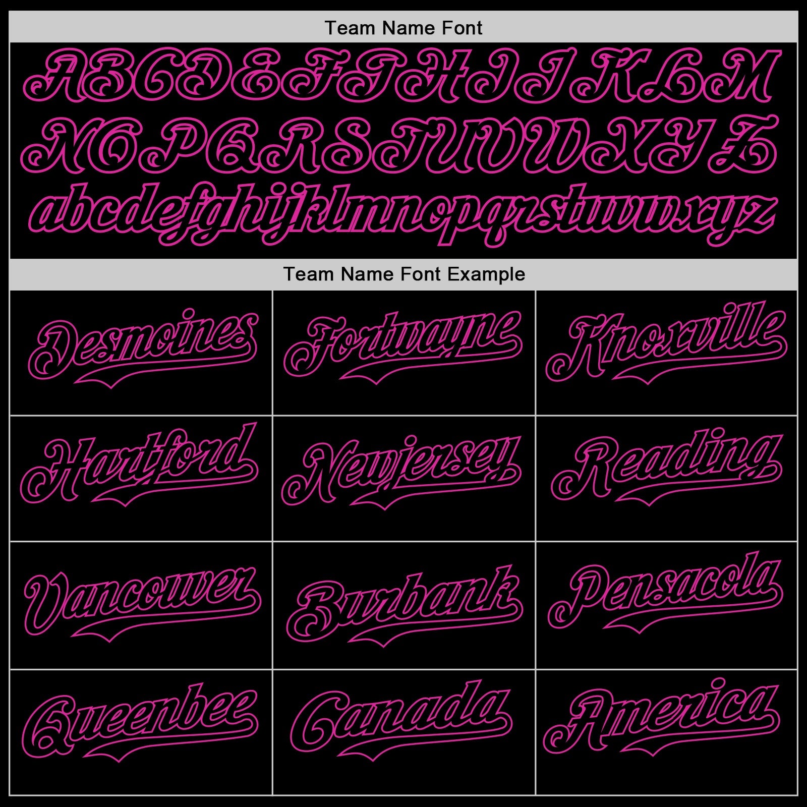 Custom Black Deep Pink 3D Pattern Design Rave Monster Authentic Baseball Jersey view 4