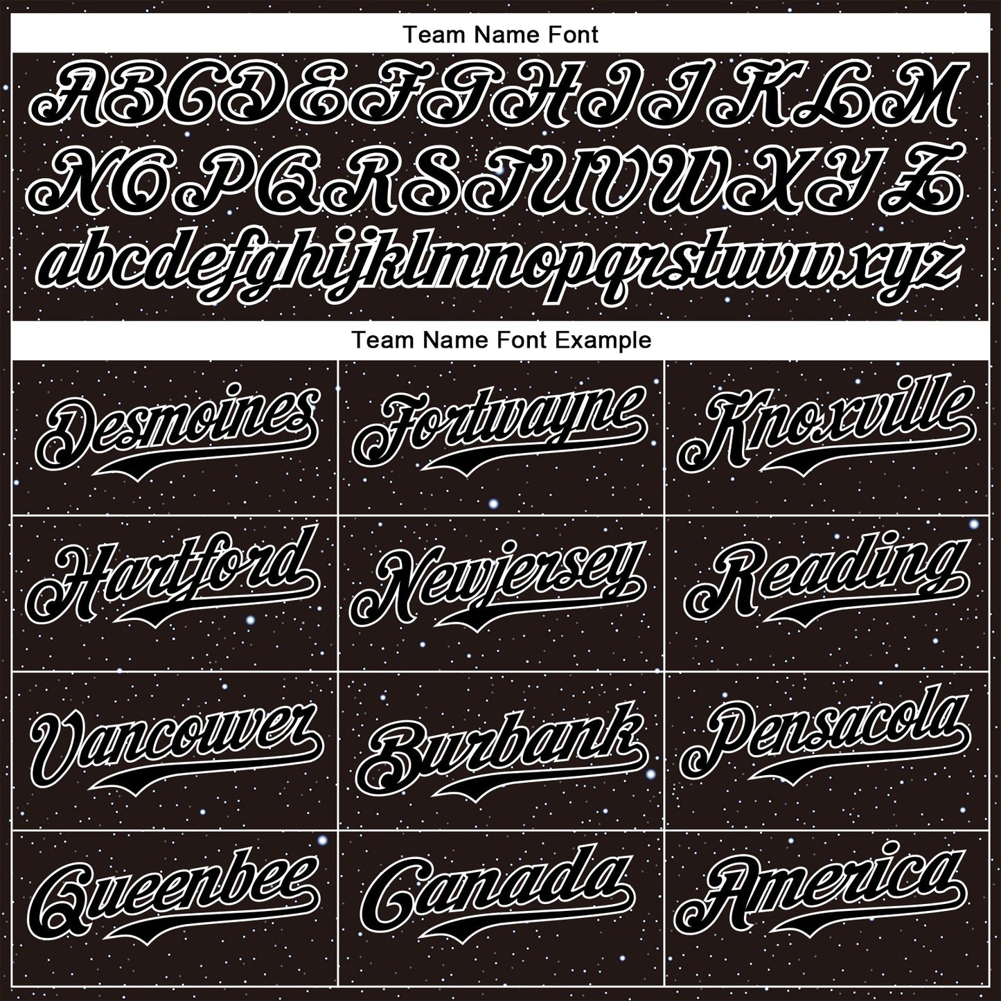 Custom Black White 3D Pattern Design Starry Sky Authentic Baseball Jersey view 4