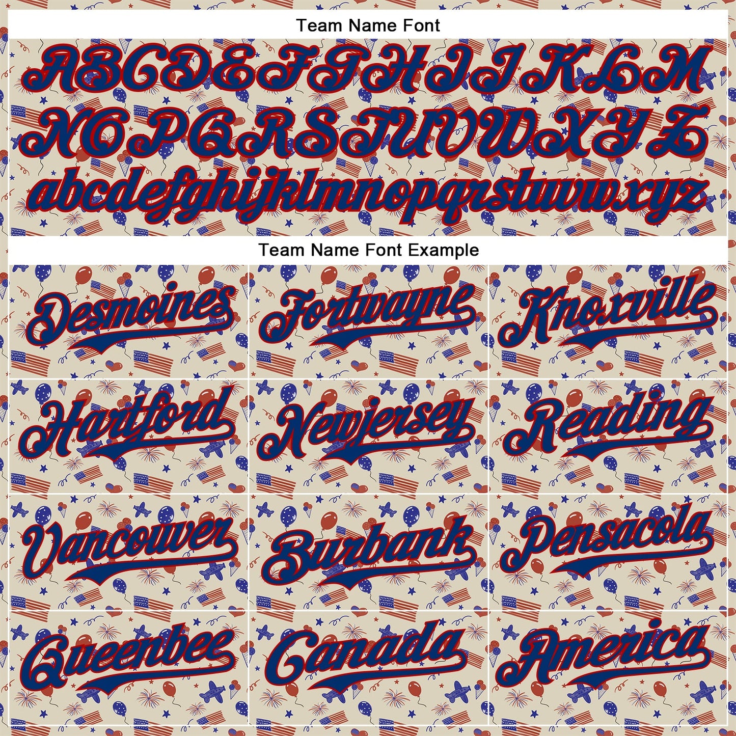 Custom Cream US Navy Blue-Red 3D American Flag Authentic Baseball Jersey view 4
