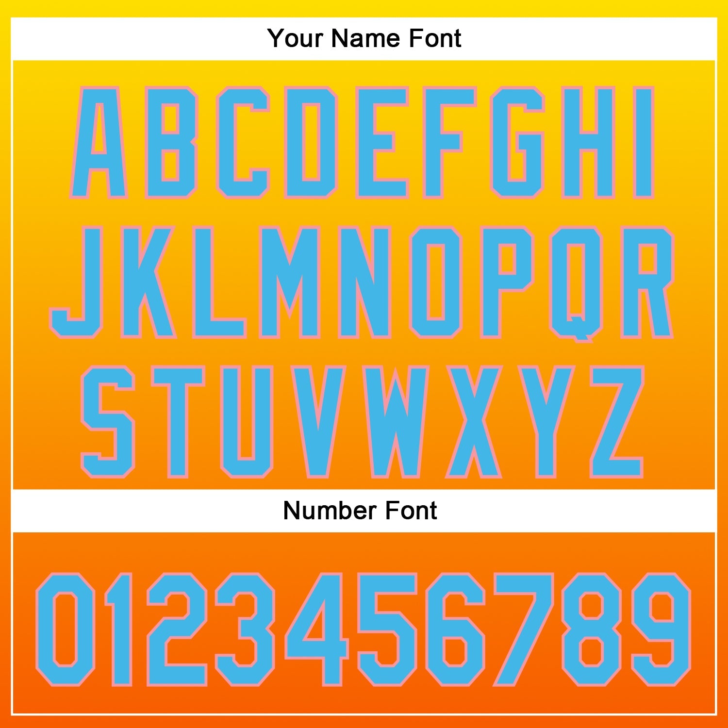 Custom Light Yellow Sky Blue Orange-Medium Pink 3D Pattern Design Football Helmet And Football Elements Authentic Baseball Jersey view 5