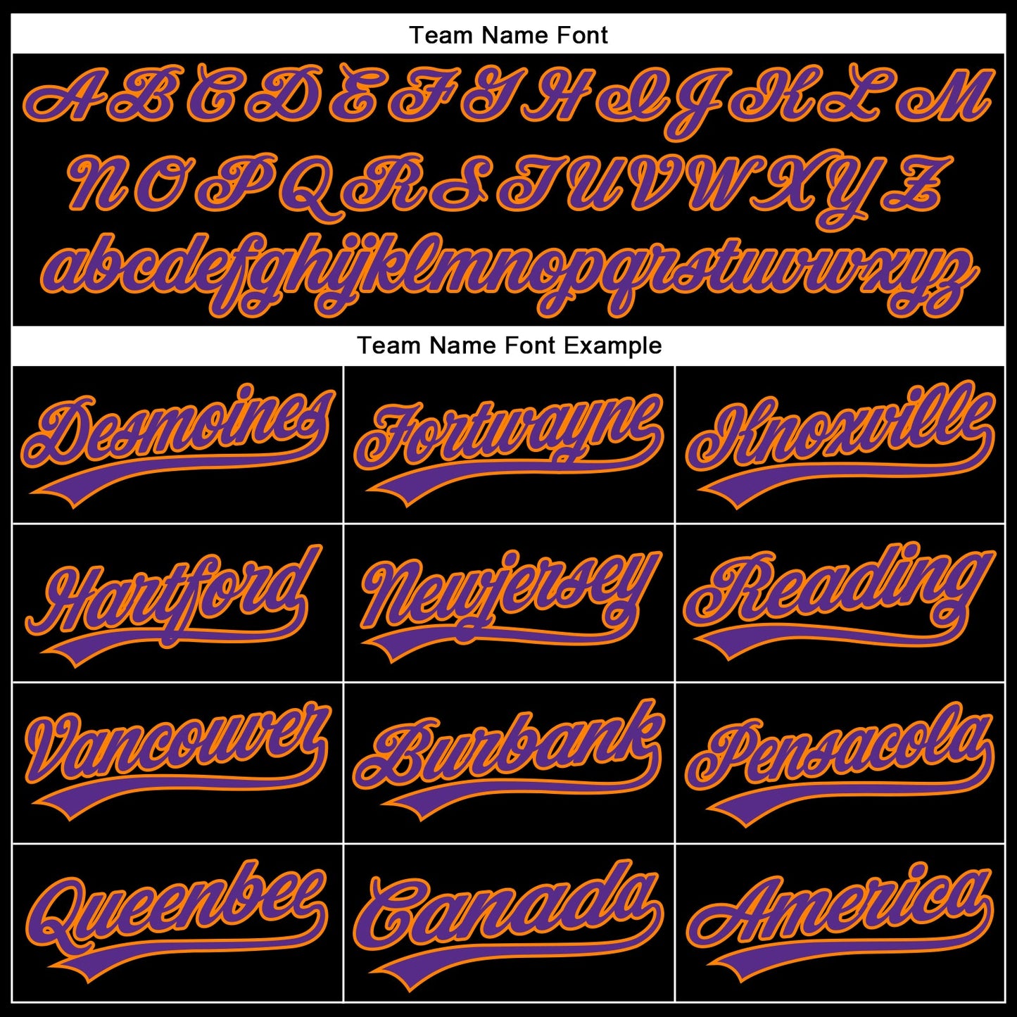 Custom Black Purple-Bay Orange 3D Pattern Halloween Skull Authentic Baseball Jersey view 4