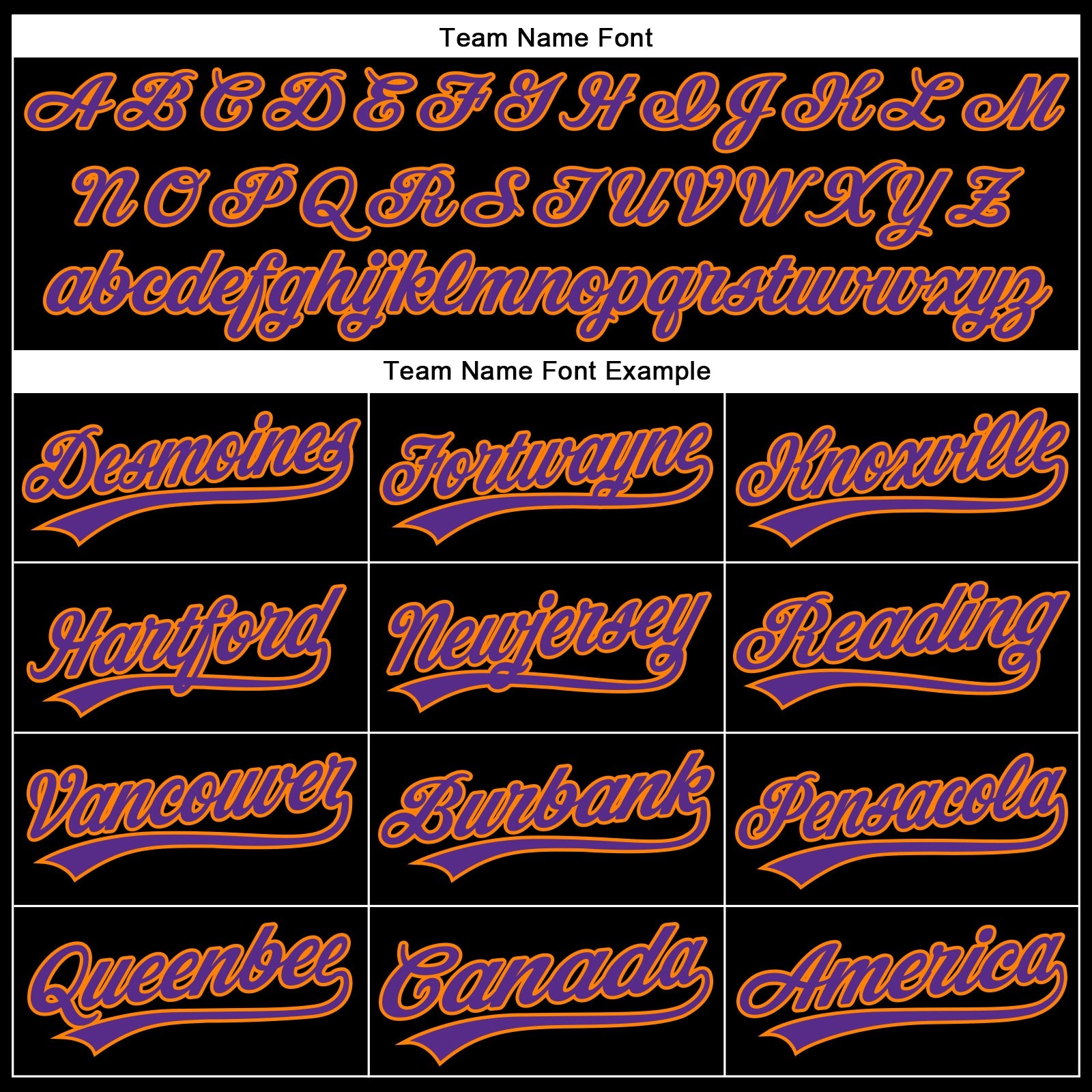 Custom Black Purple-Bay Orange 3D Pattern Halloween Skull Authentic Baseball Jersey view 4