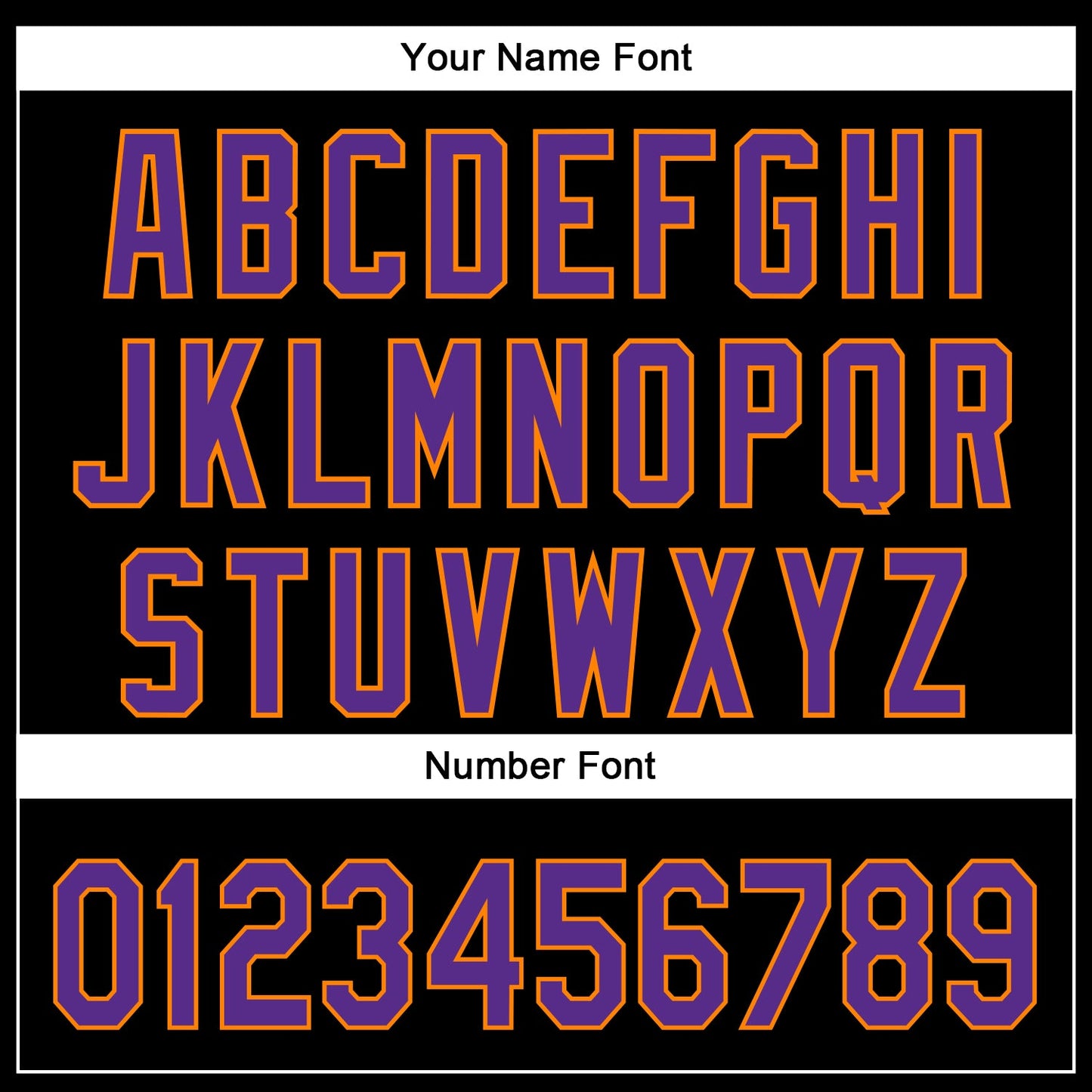 Custom Black Purple-Bay Orange 3D Pattern Halloween Skull Authentic Baseball Jersey view 5