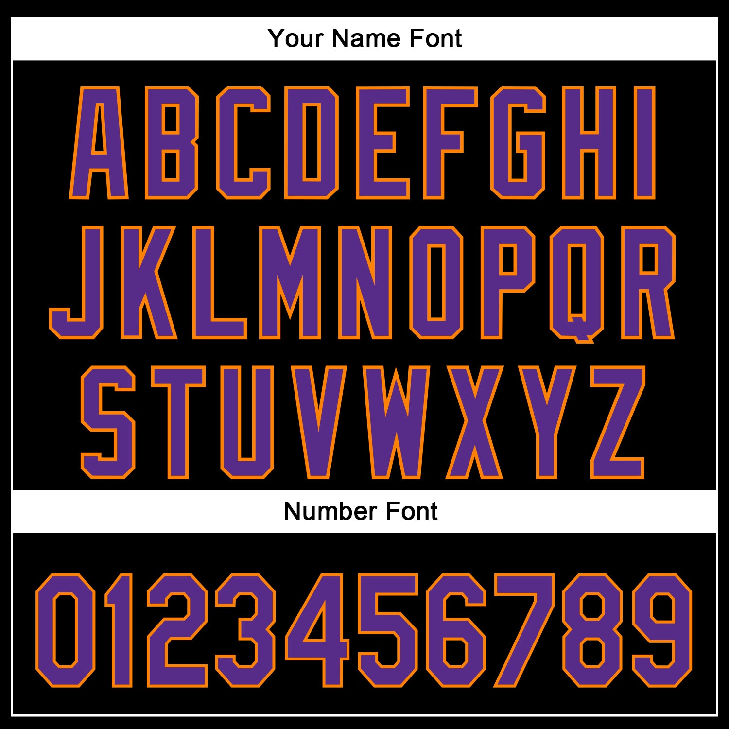 Custom Black Purple-Bay Orange 3D Pattern Halloween Skull Authentic Baseball Jersey view 5