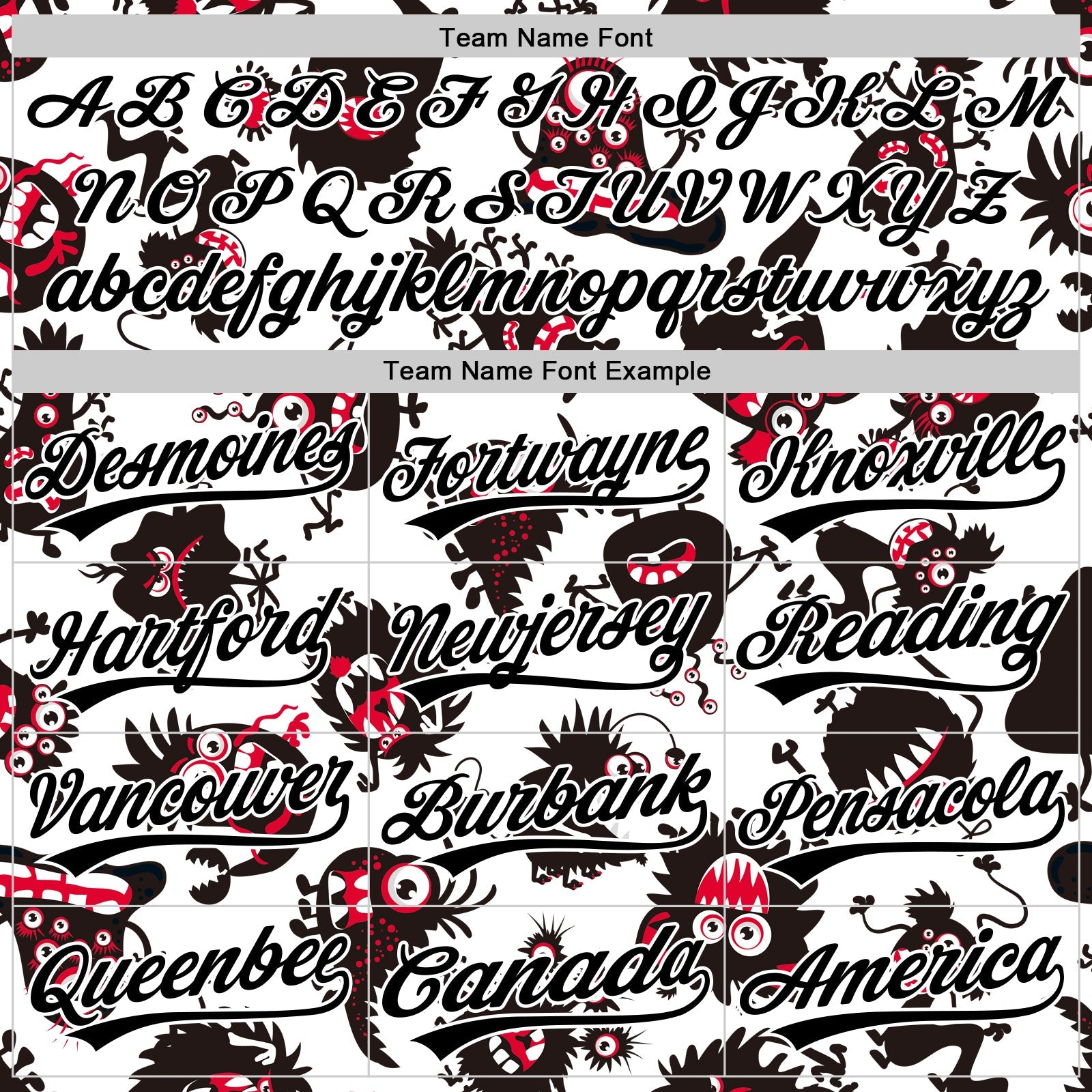 Custom White Black 3D Pattern Halloween Authentic Baseball Jersey view 4