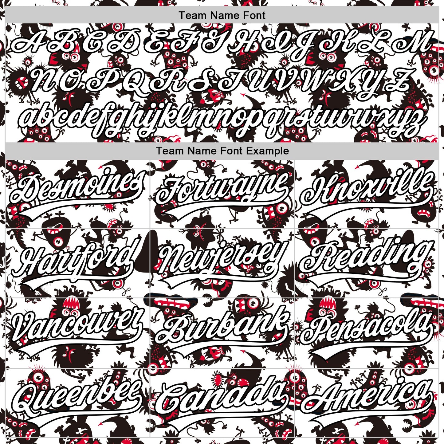 Custom White Black 3D Pattern Halloween Authentic Baseball Jersey view 4