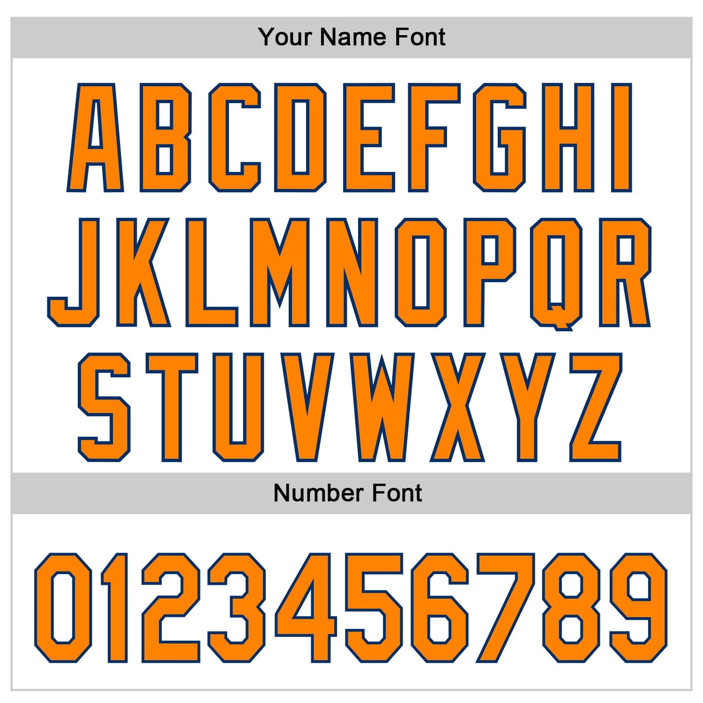 Custom White Bay Orange-US Navy Blue 3D Pattern Halloween Authentic Baseball Jersey view 5