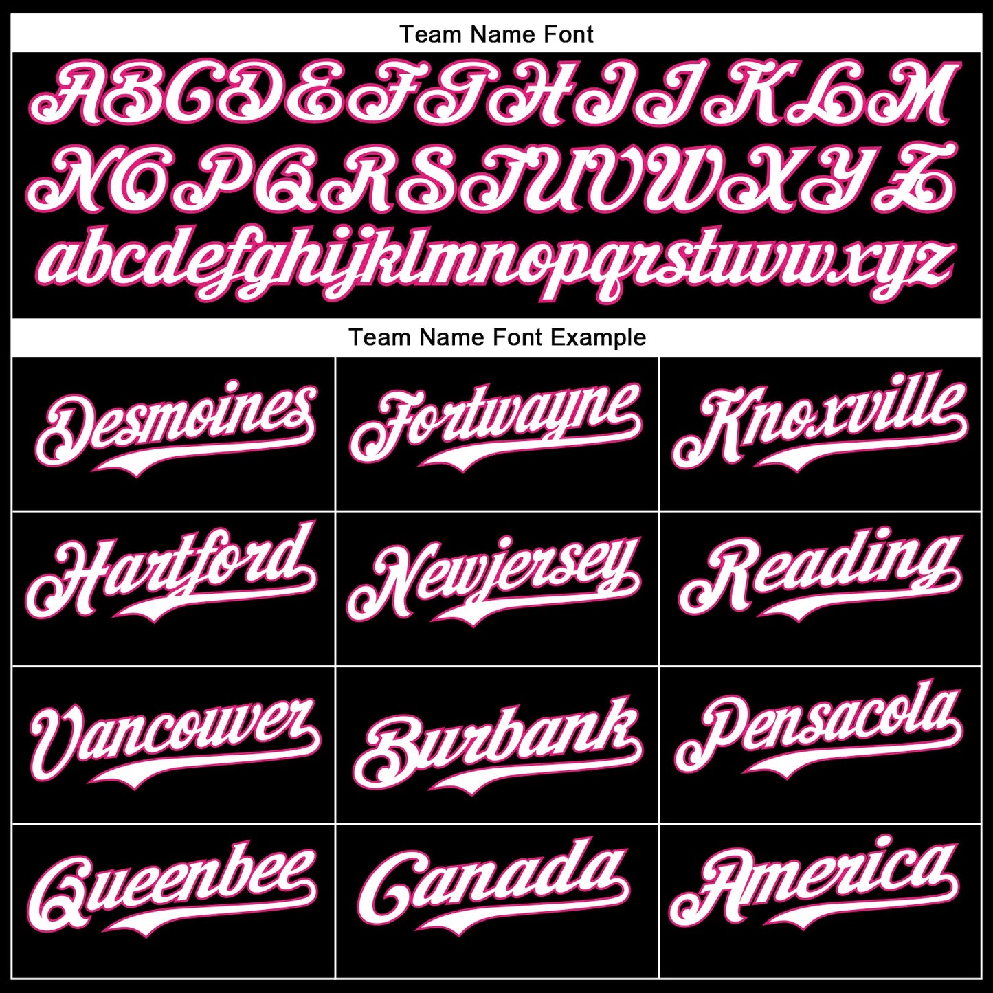 Custom Black White-Hot Pink 3D Pattern Design Vintage Tattoos Authentic Baseball Jersey view 4