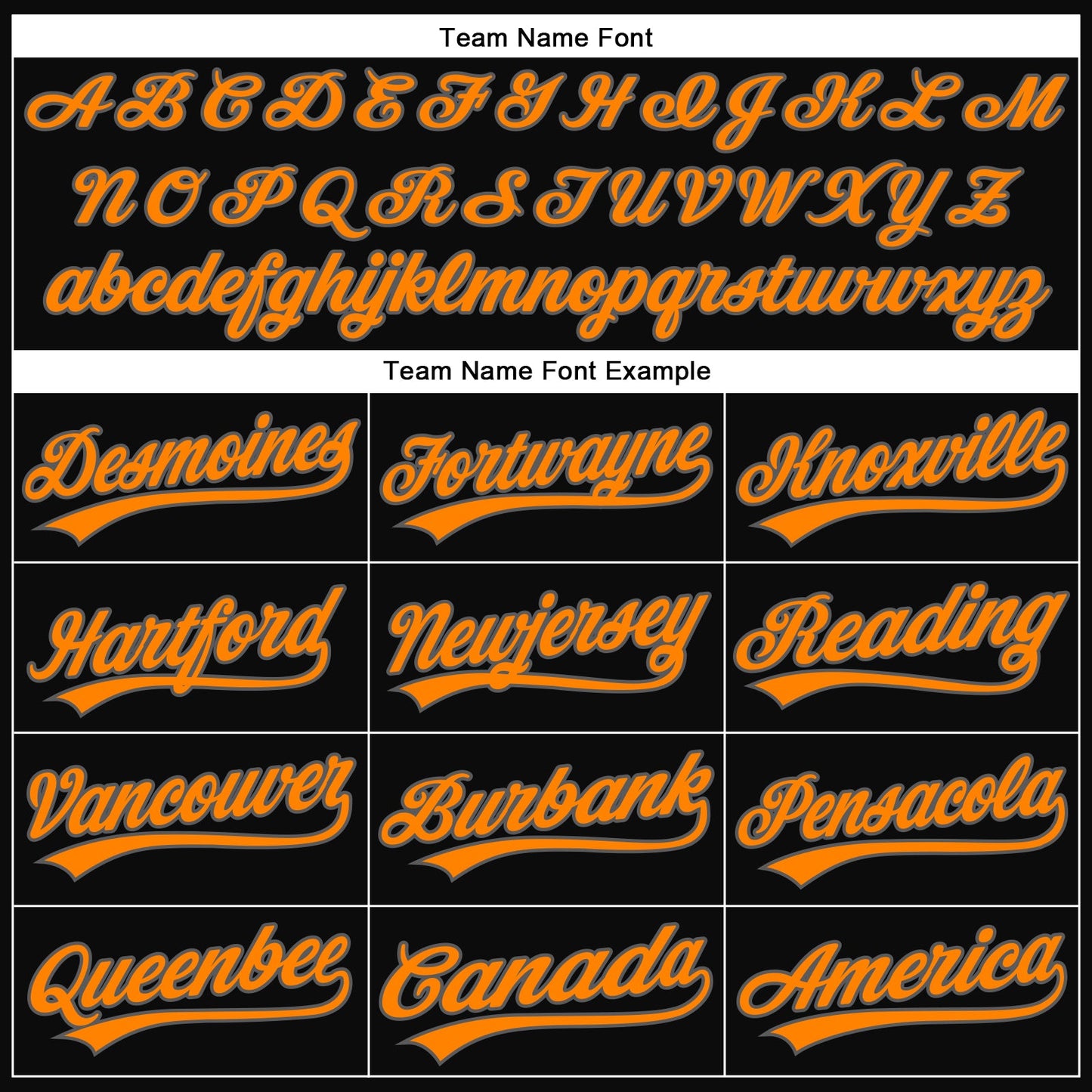 Custom Black Bay Orange-Steel Gray 3D Halloween Authentic Baseball Jersey view 4