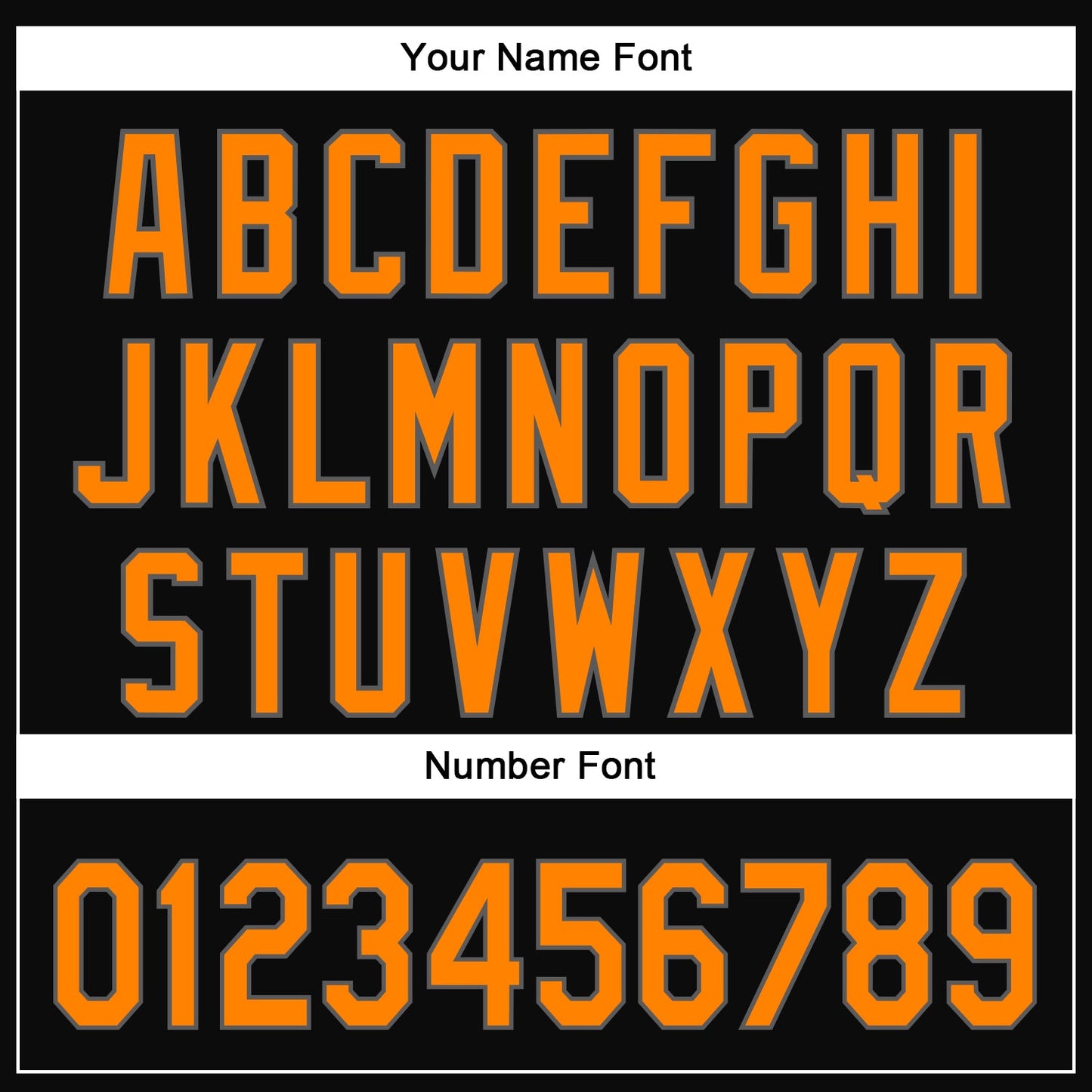 Custom Black Bay Orange-Steel Gray 3D Halloween Authentic Baseball Jersey view 5