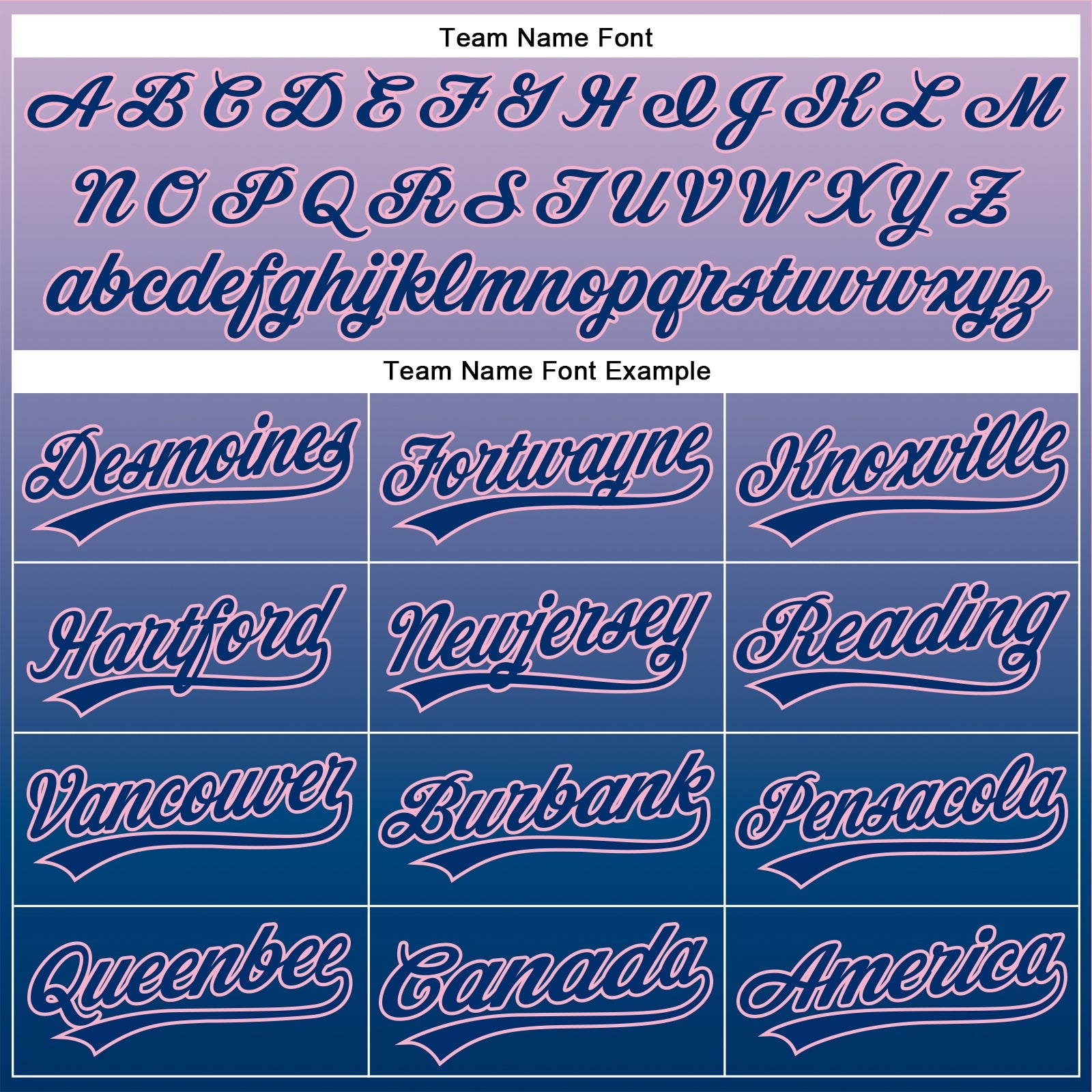 Custom Light Purple US Navy Blue-Light Pink 3D Halloween Authentic Baseball Jersey view 4