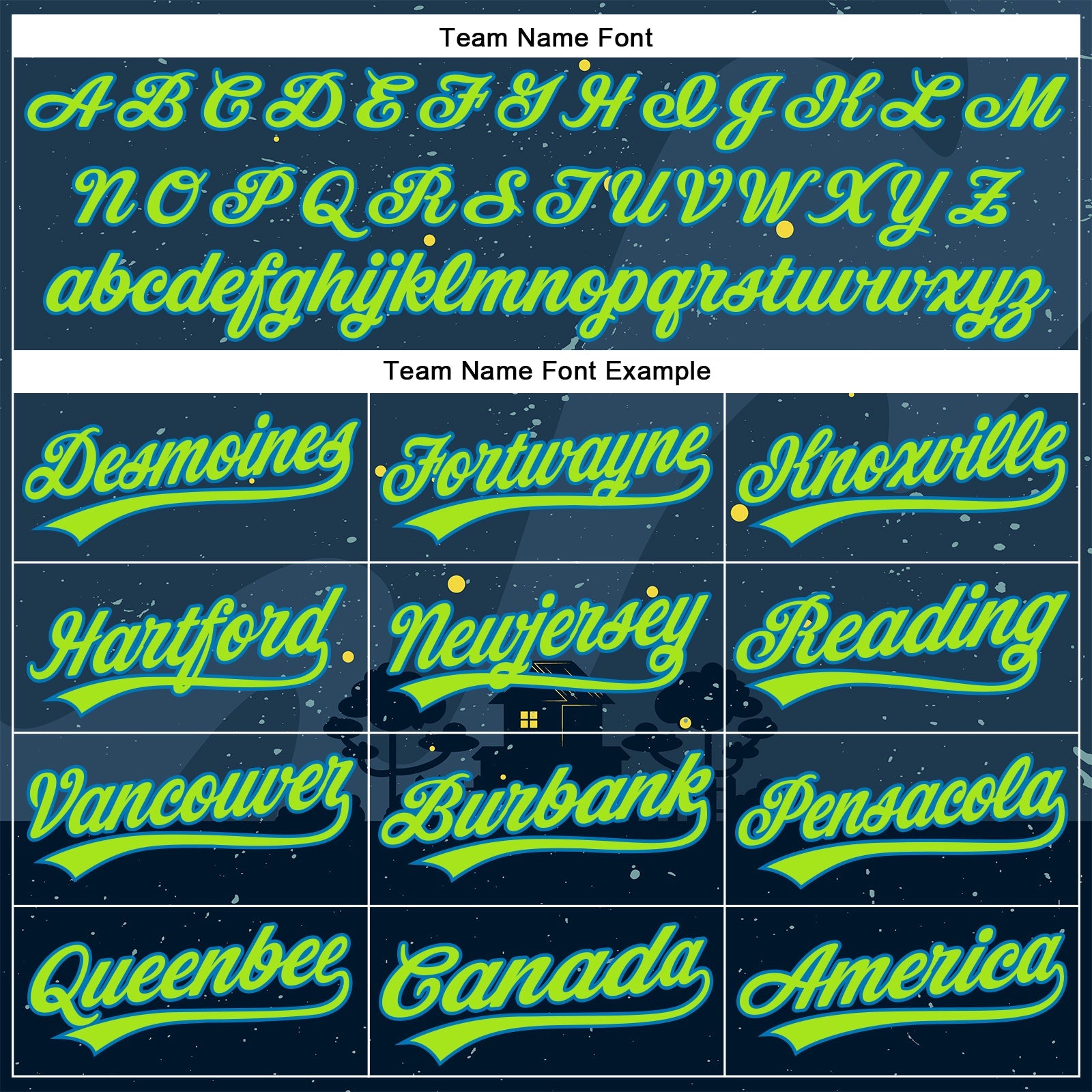 Custom Navy Neon Green-Blue 3D Halloween Authentic Baseball Jersey view 4